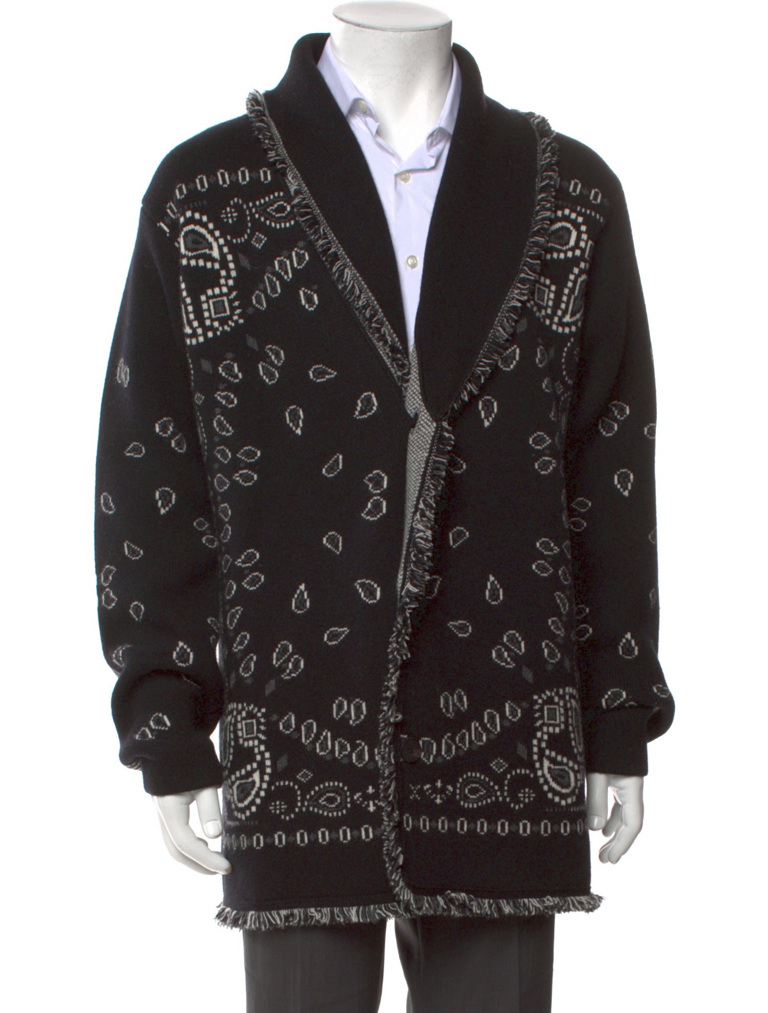 Alanui Cashmere Printed Cardigan