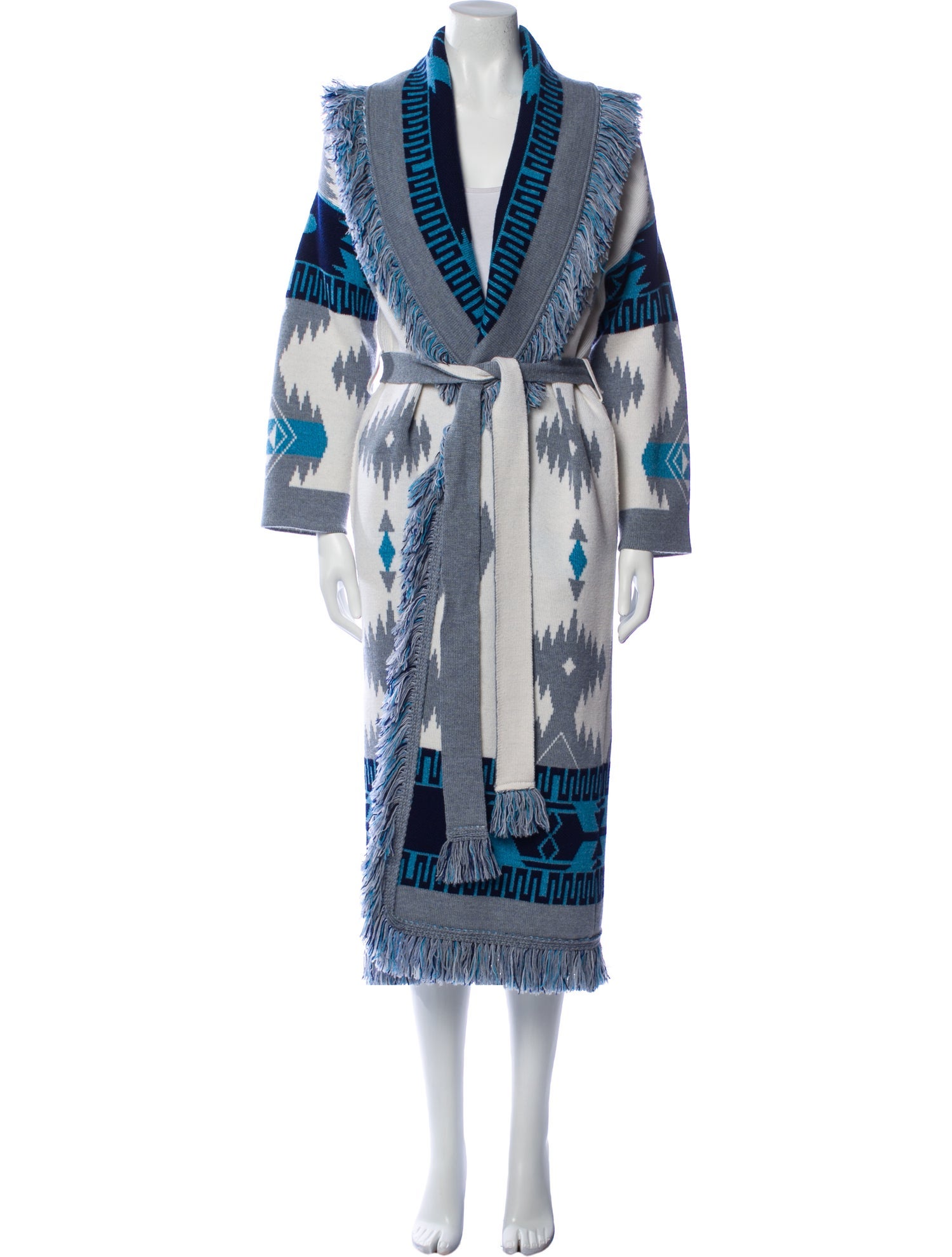 Alanui Virgin Wool Printed Sweater