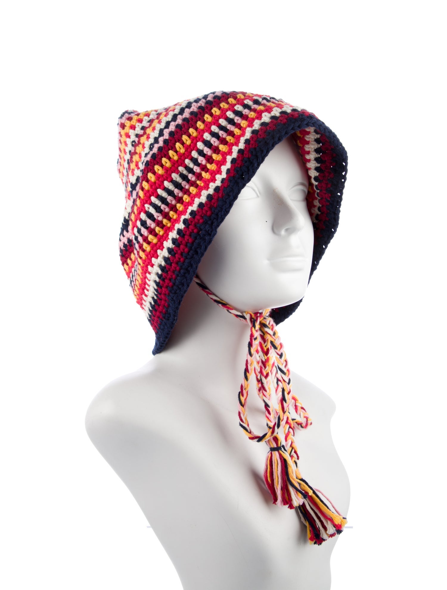 Alanui Pattern Print Crochet Hat