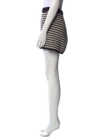 Alanui Striped Mini Shorts