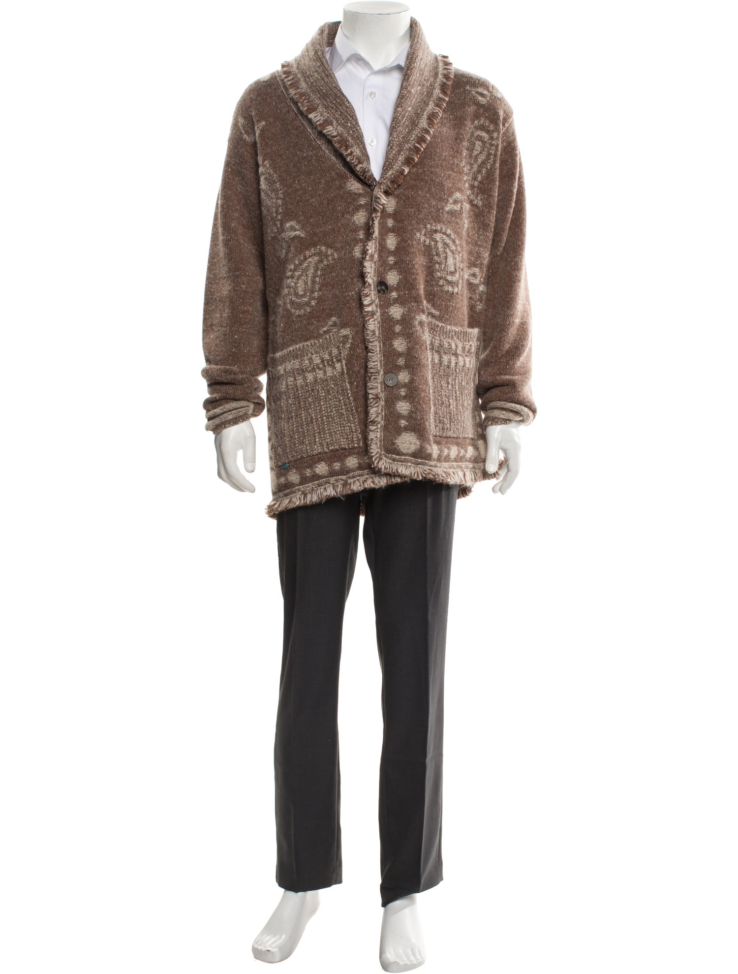 Alanui Printed Collar Cardigan w/ Tags