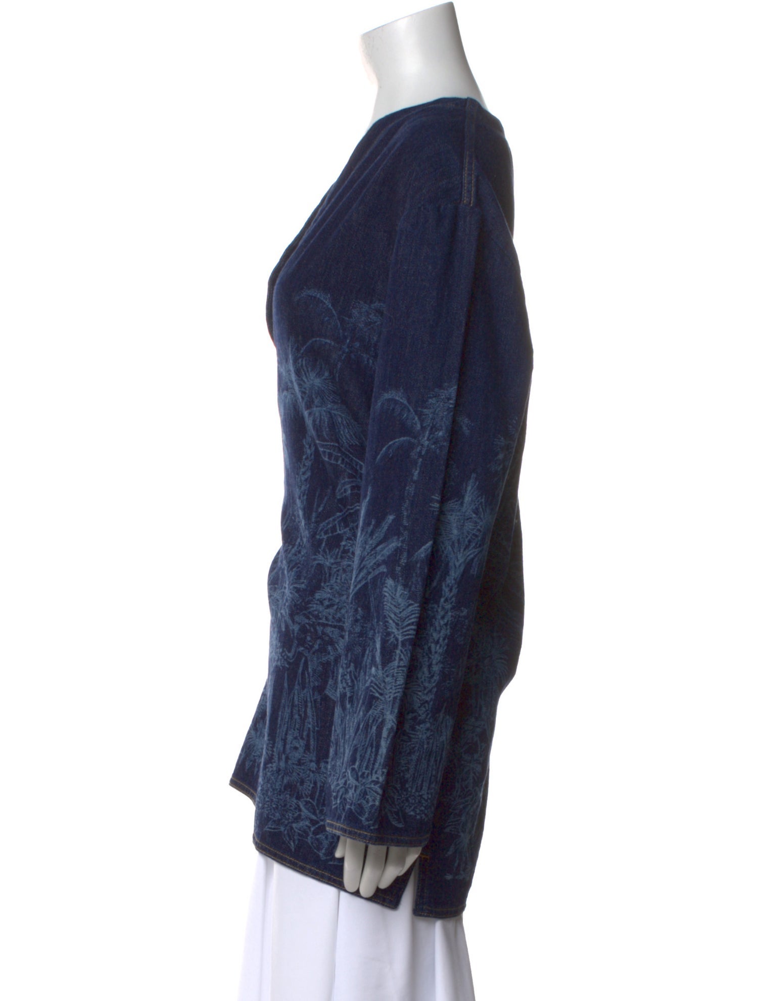 Alanui Printed V-Neck Tunic