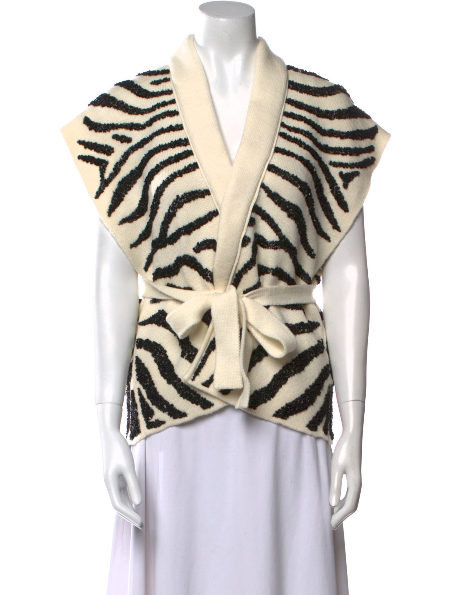 Alanui Wool Animal Print Sweater w/ Tags