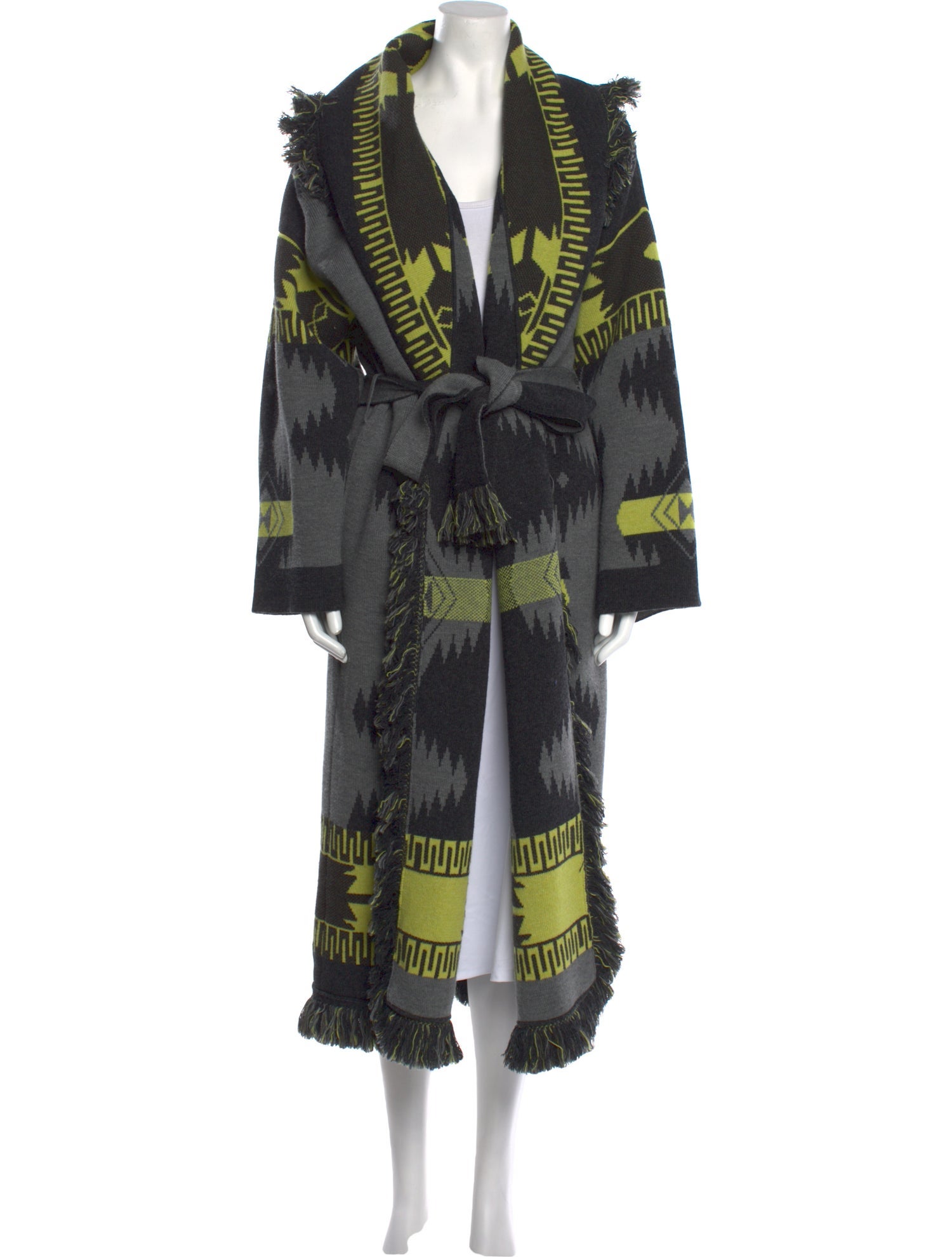 Alanui Virgin Wool Printed Sweater