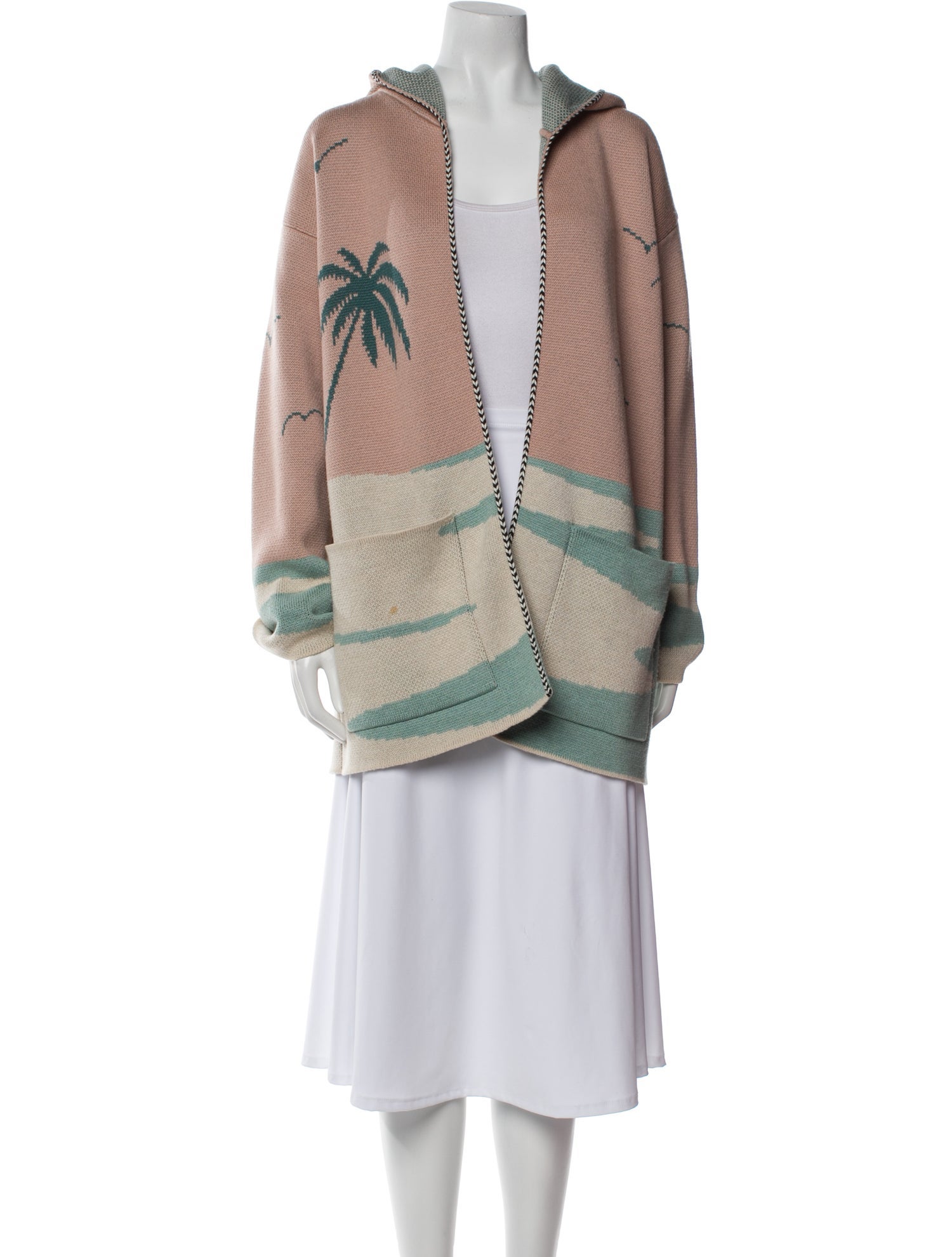 Alanui Wool Printed Sweater