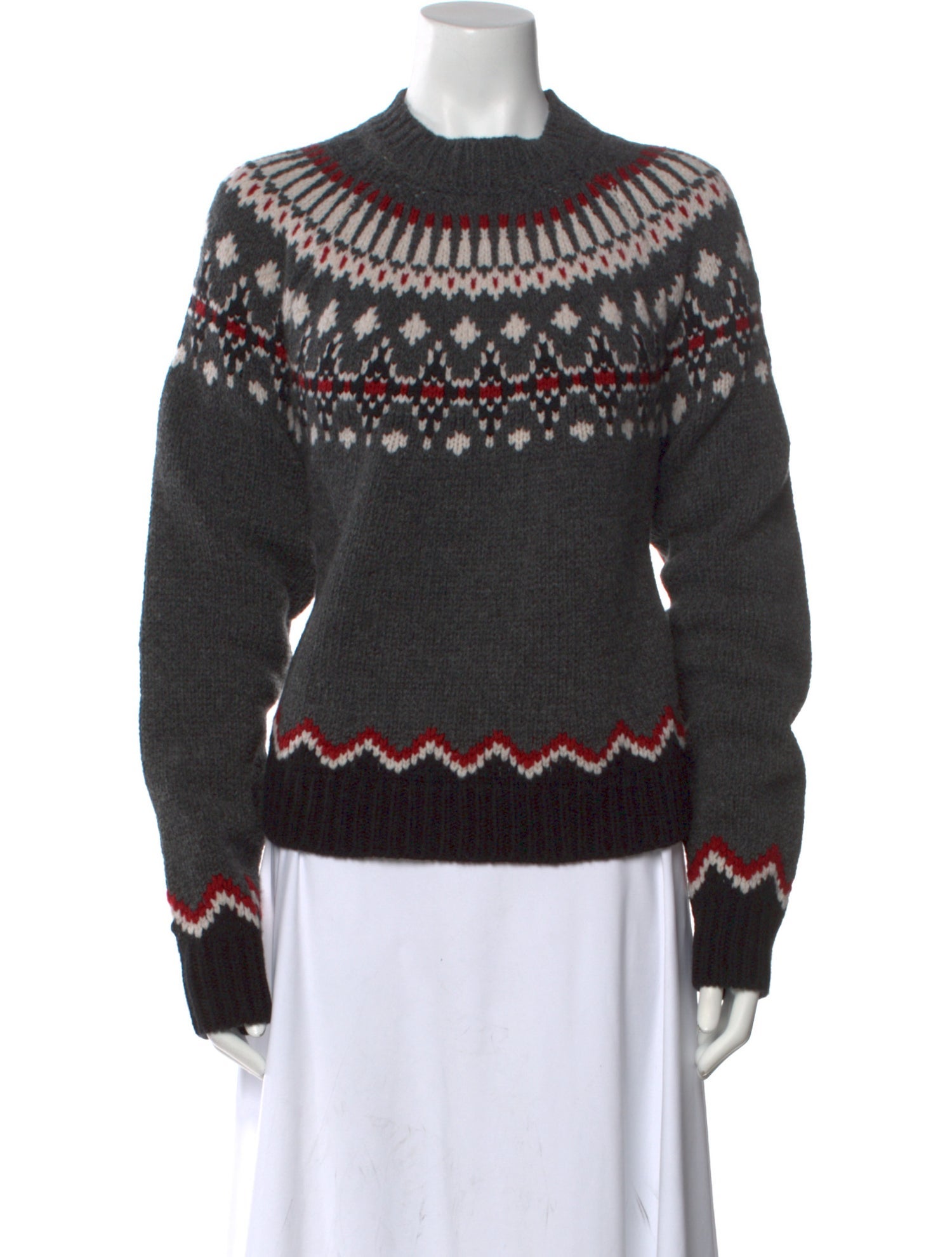 Alanui Virgin Wool Striped Sweater