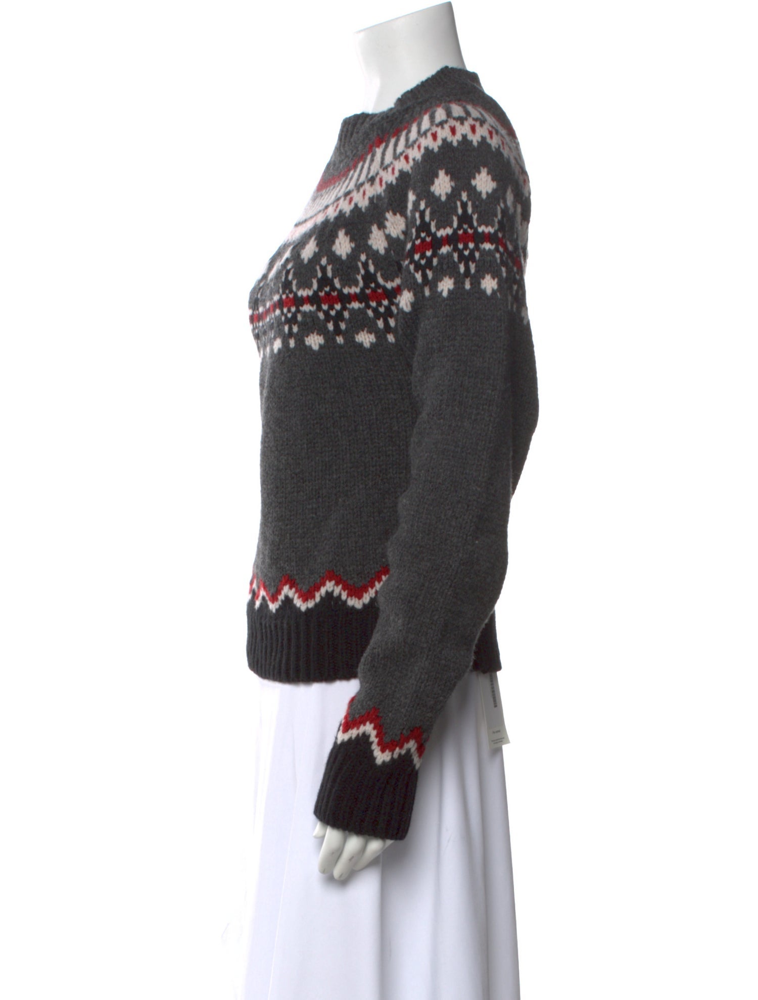 Alanui Virgin Wool Striped Sweater