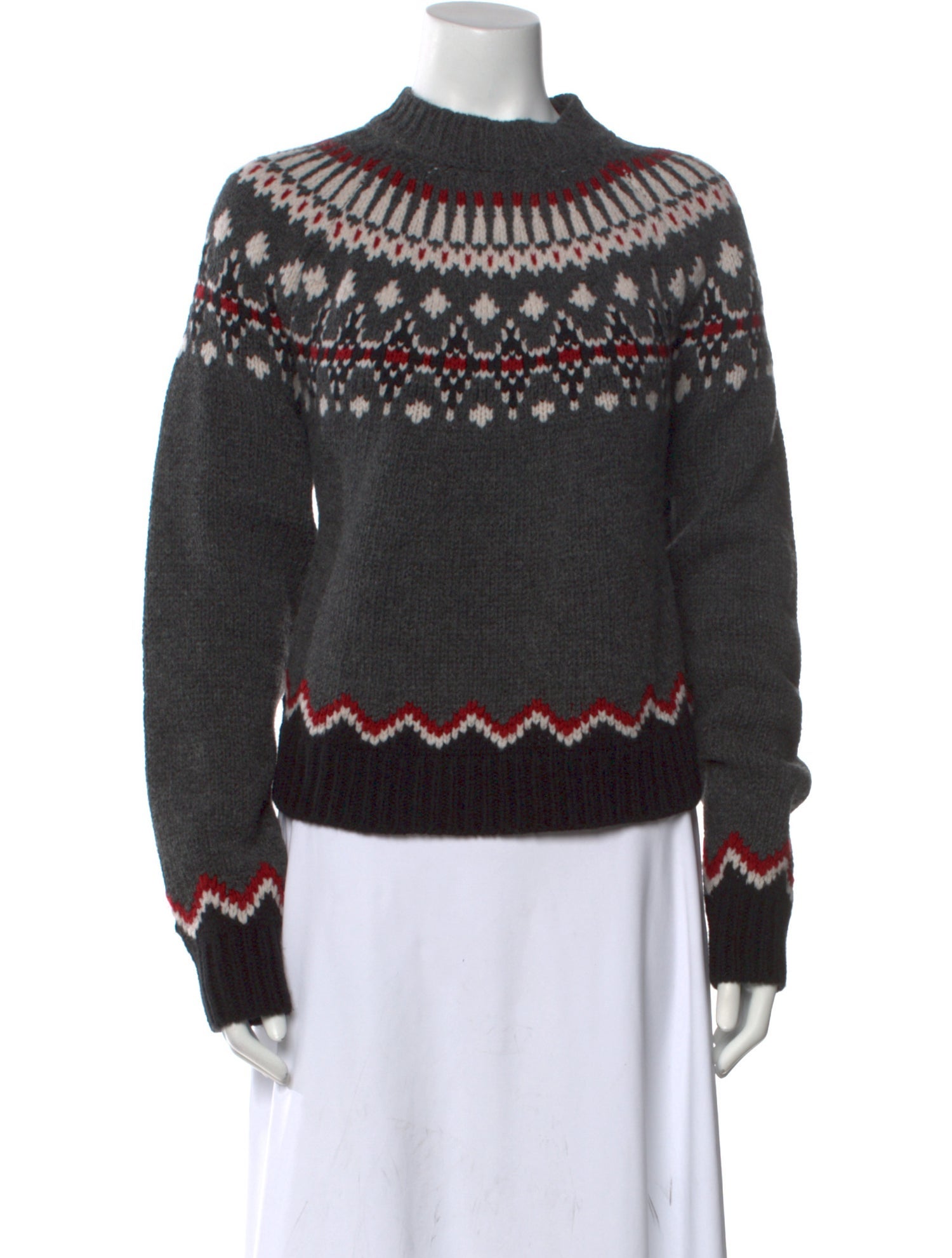 Alanui Virgin Wool Printed Sweater