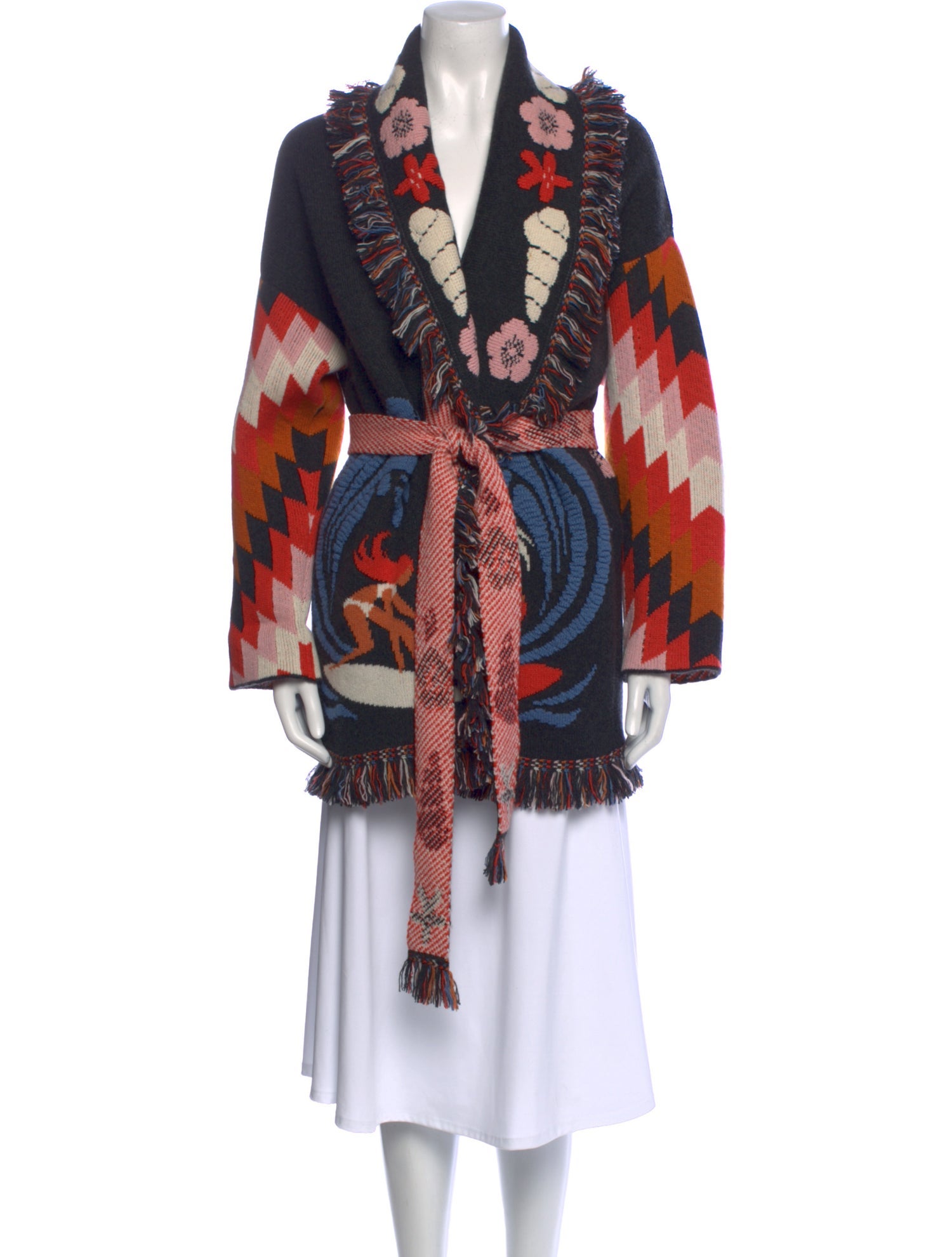 Alanui Cashmere Printed Sweater