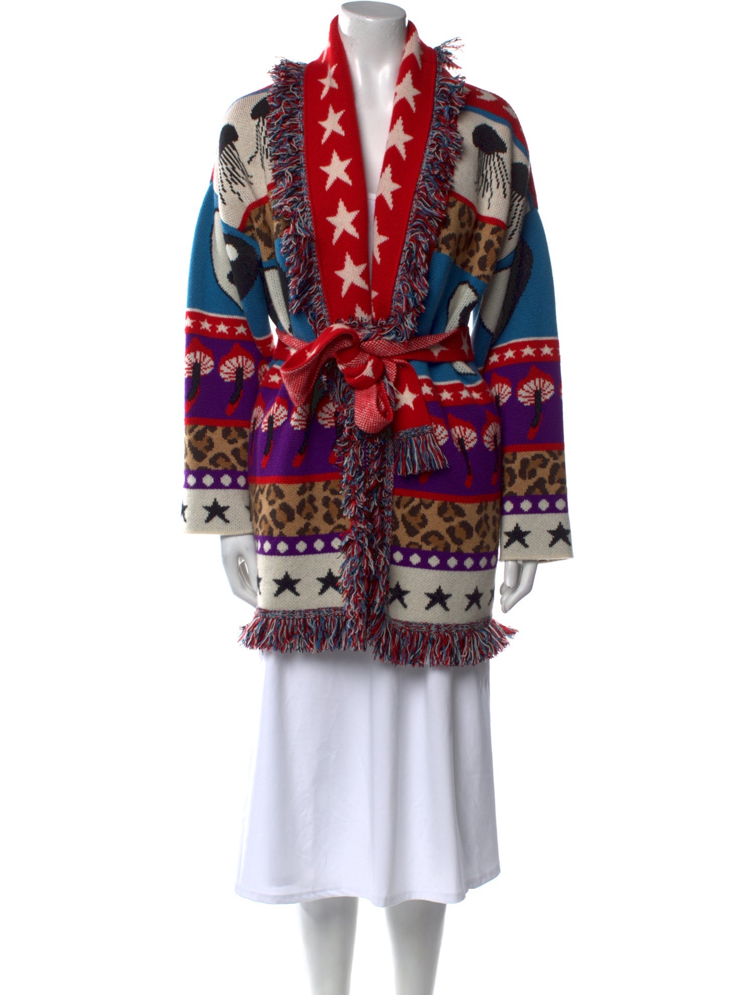 Alanui Cashmere Printed Sweater