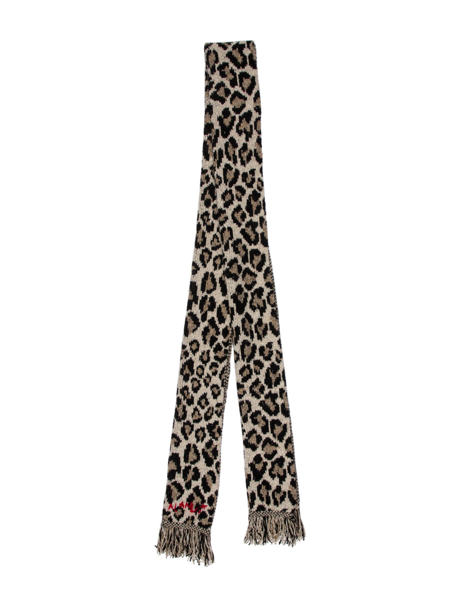 Alanui Animal Print Scarf