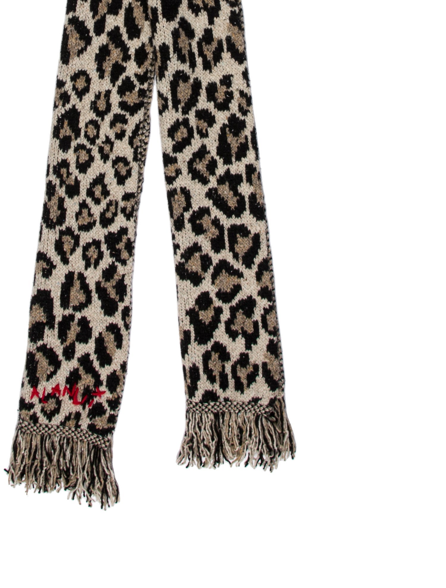 Alanui Animal Print Scarf