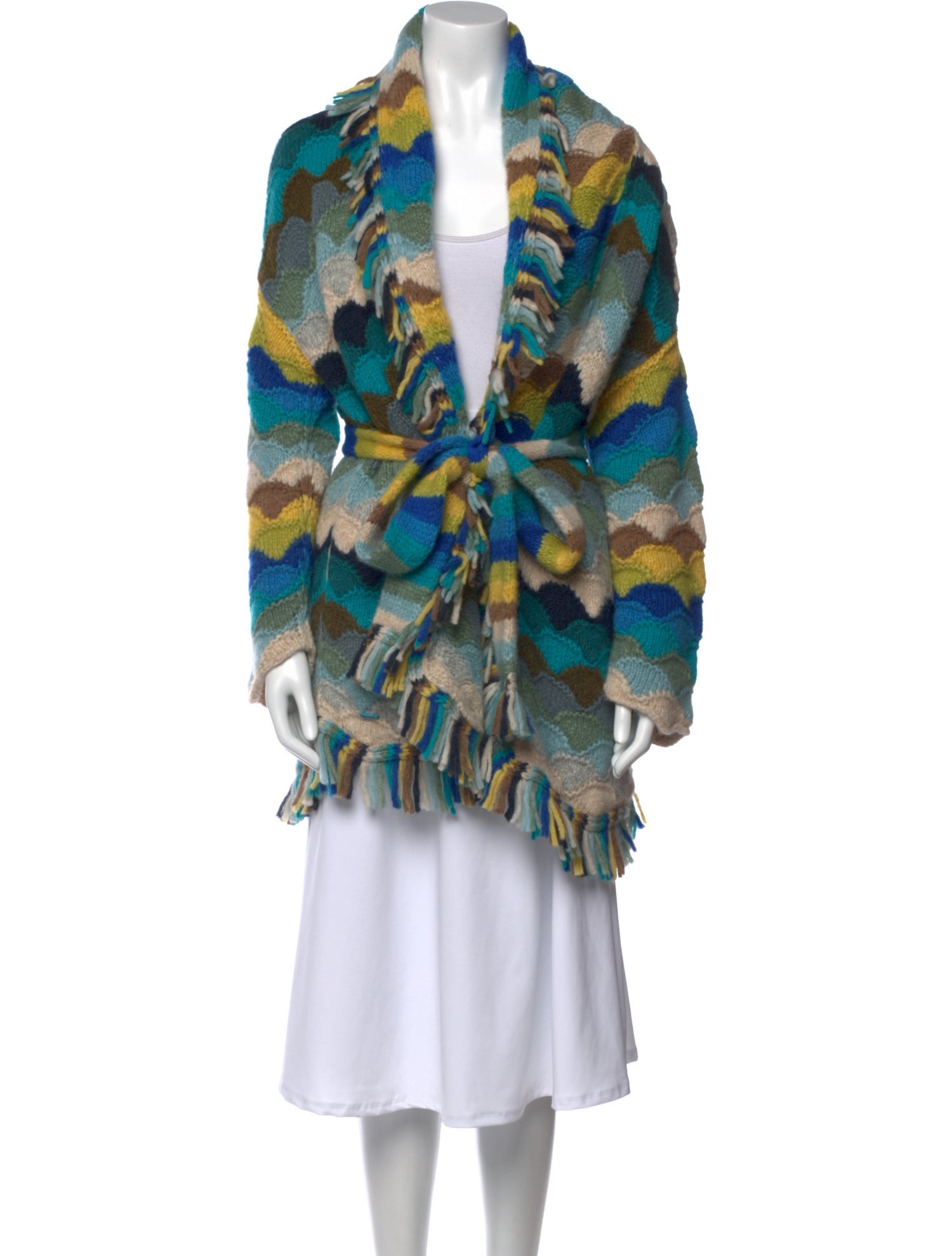 Alanui Alpaca Floral Print Sweater