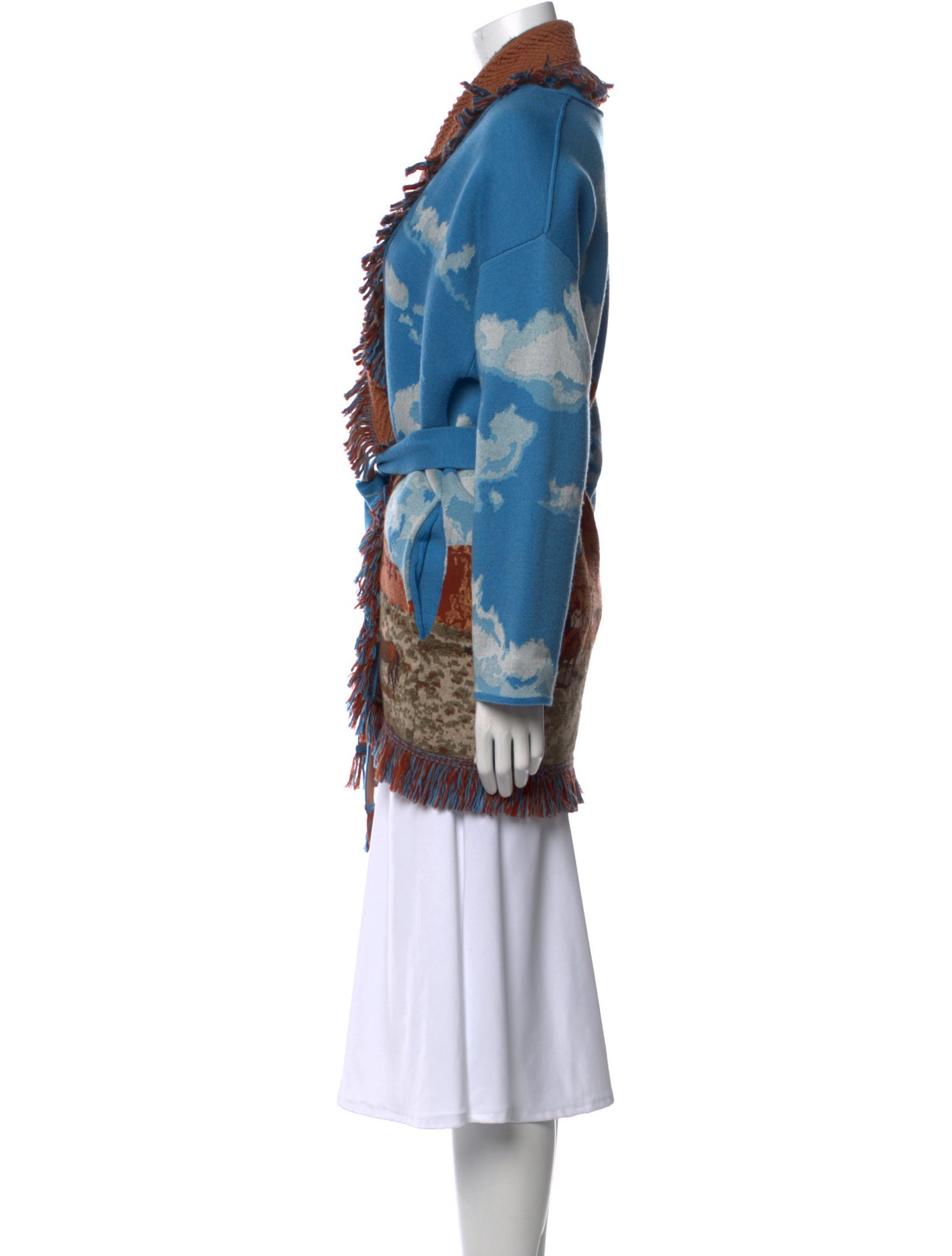 Alanui Wool Printed Sweater