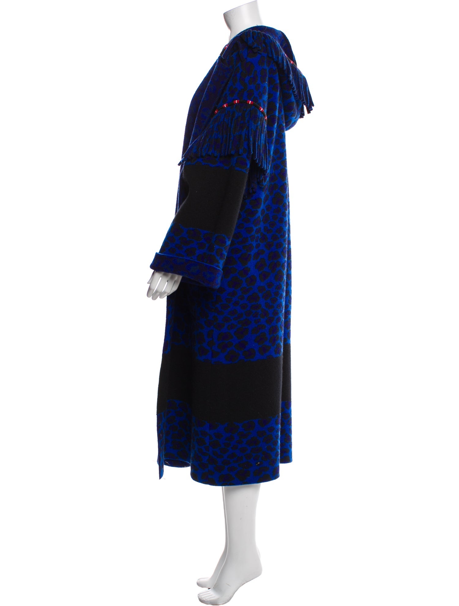 Alanui Wool Printed Coat