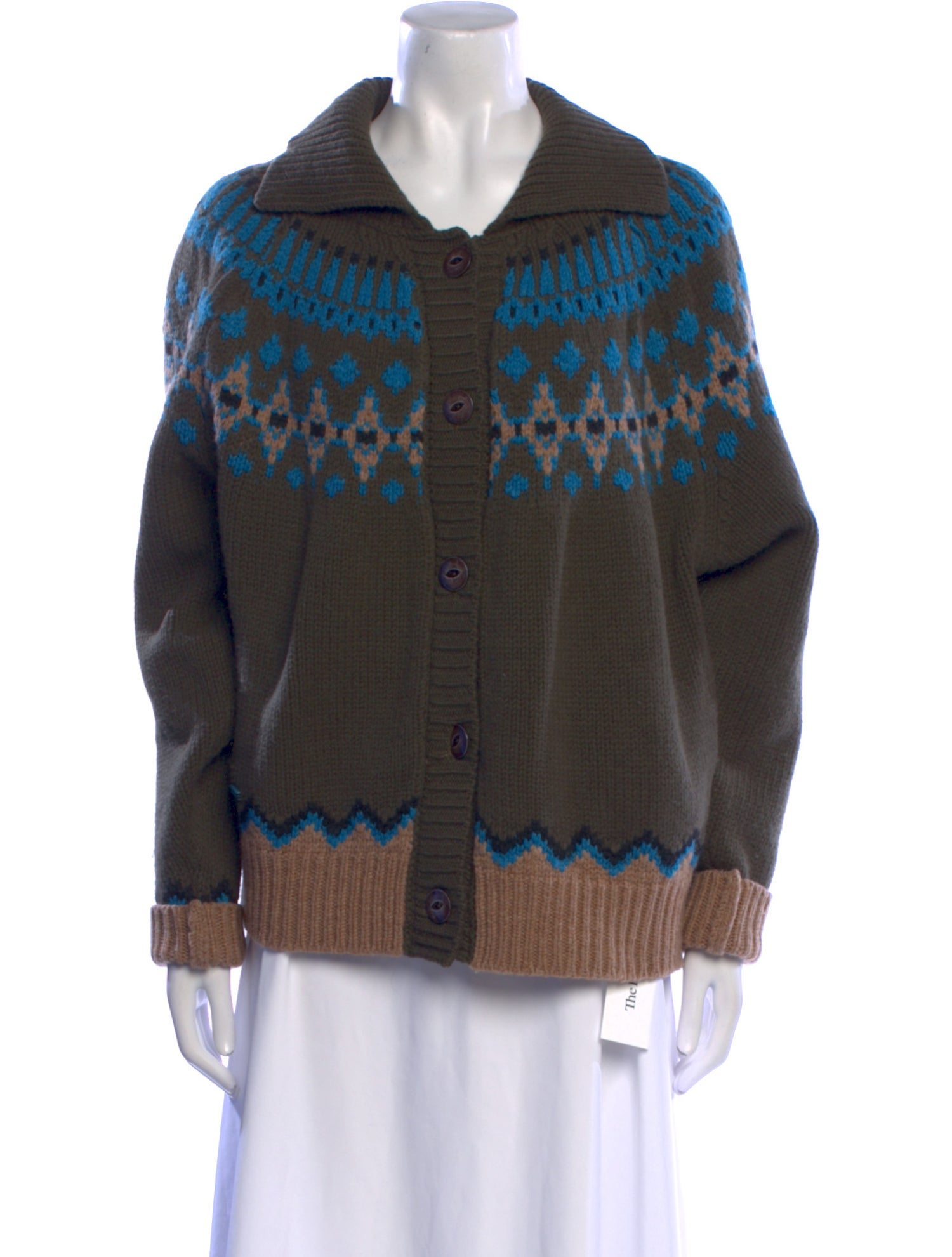 Alanui Virgin Wool Printed Sweater
