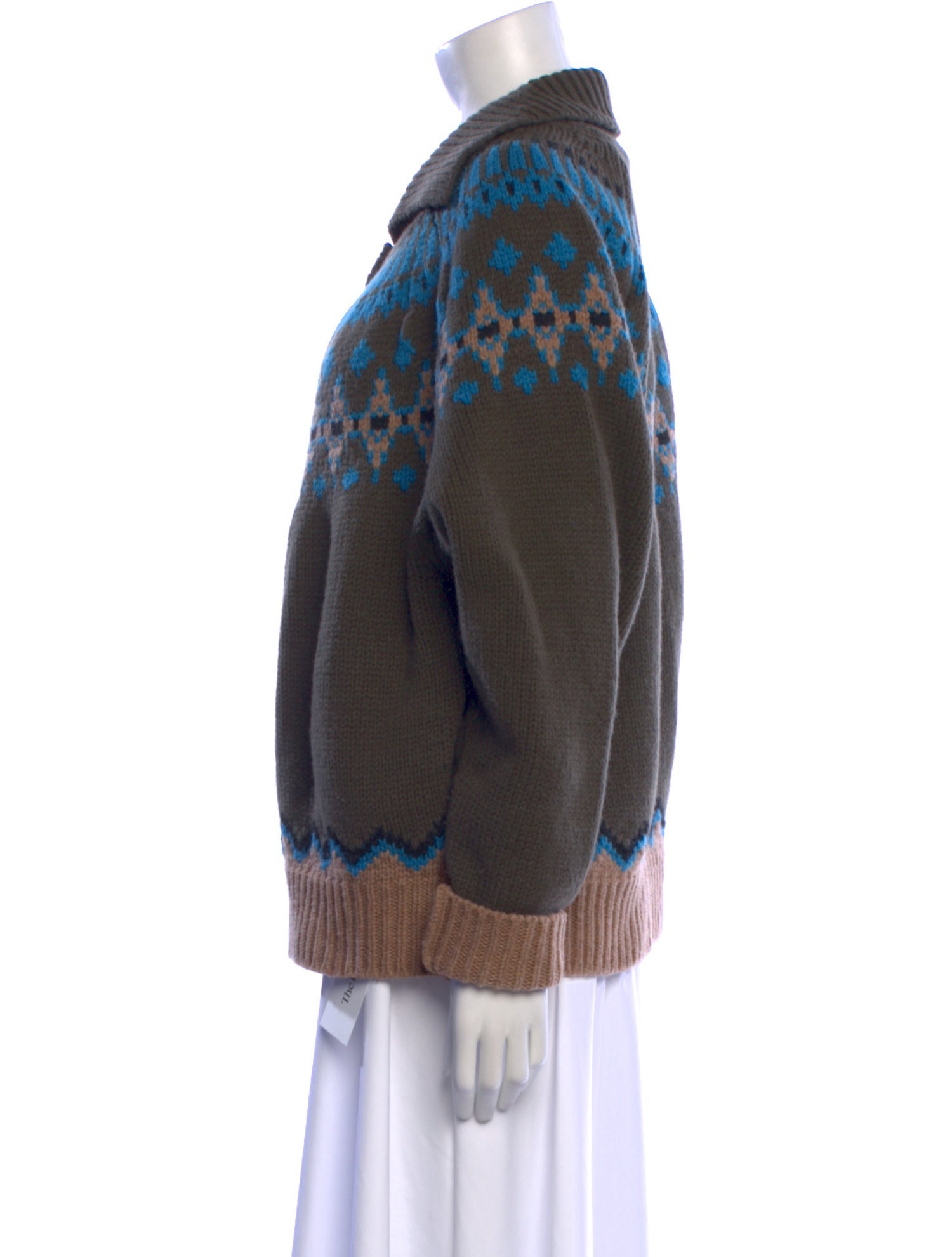 Alanui Virgin Wool Printed Sweater