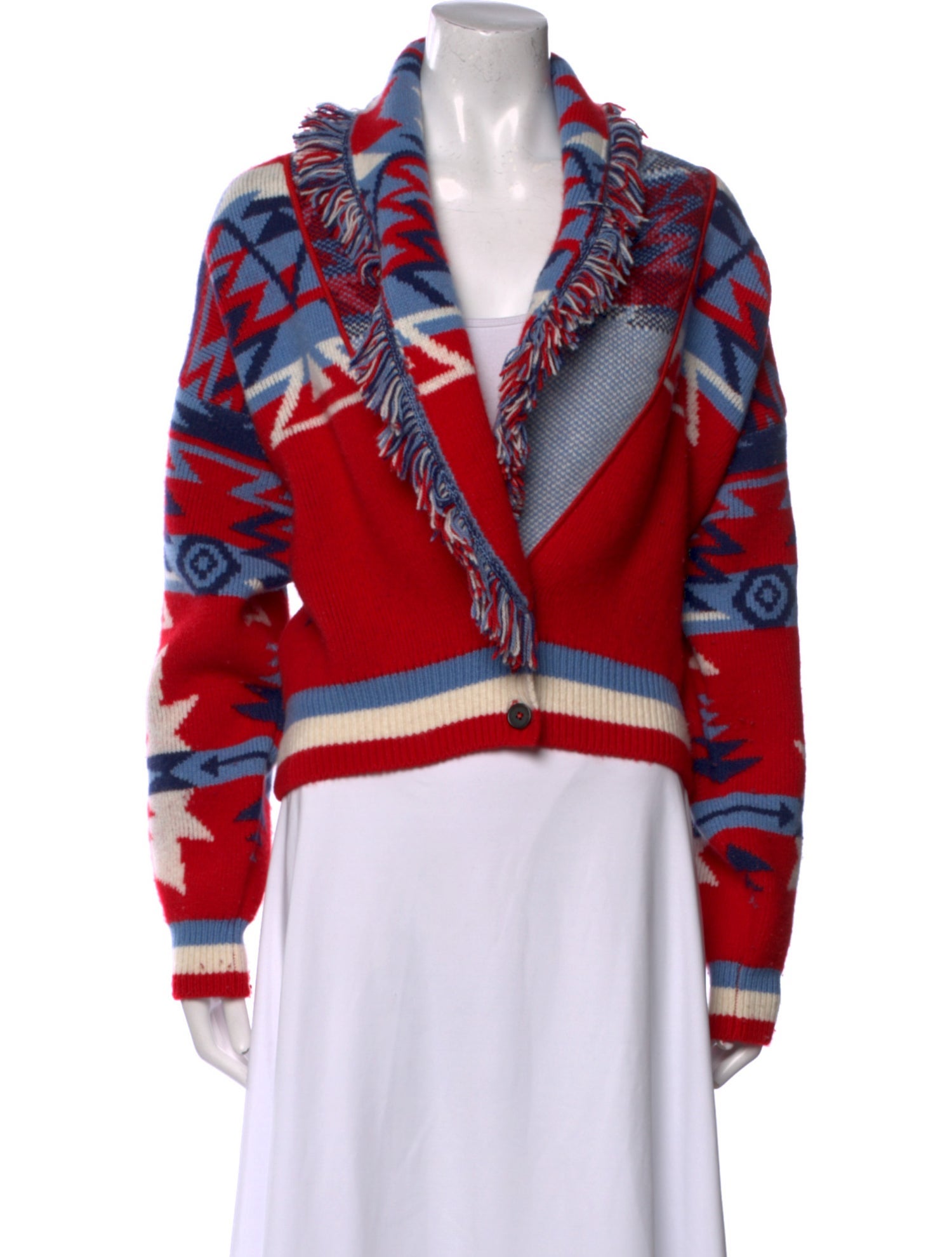 Alanui Cashmere Striped Sweater