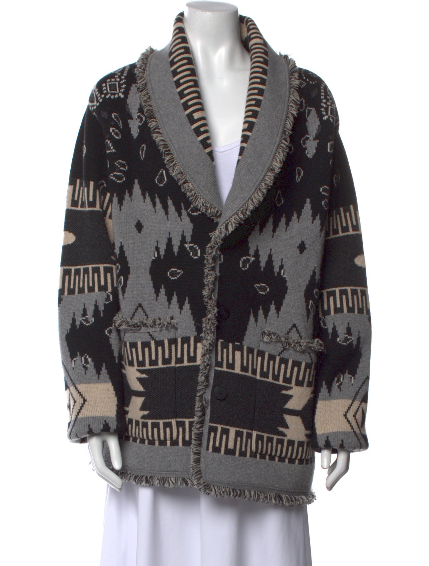 Alanui Cashmere Printed Sweater