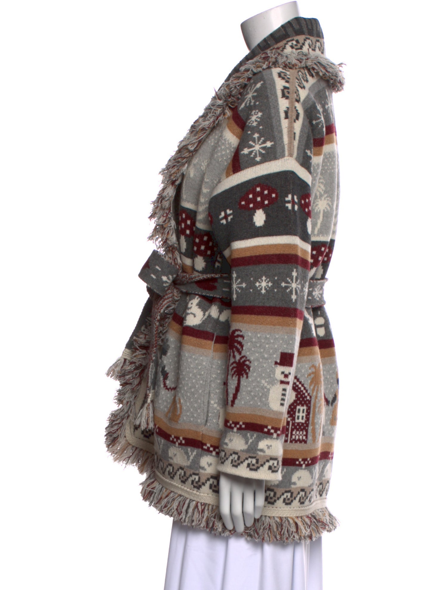 Alanui Cashmere Printed Sweater