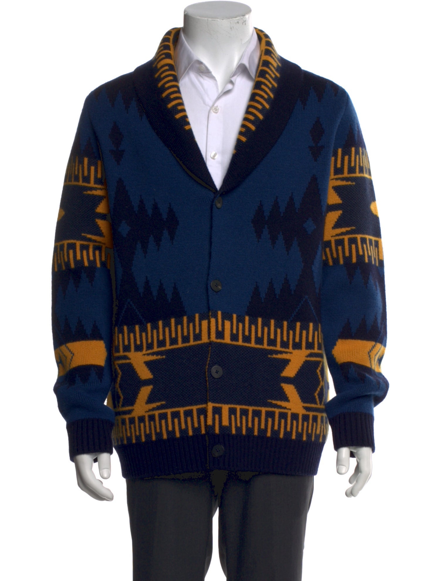 Alanui Cashmere Printed Cardigan w/ Tags