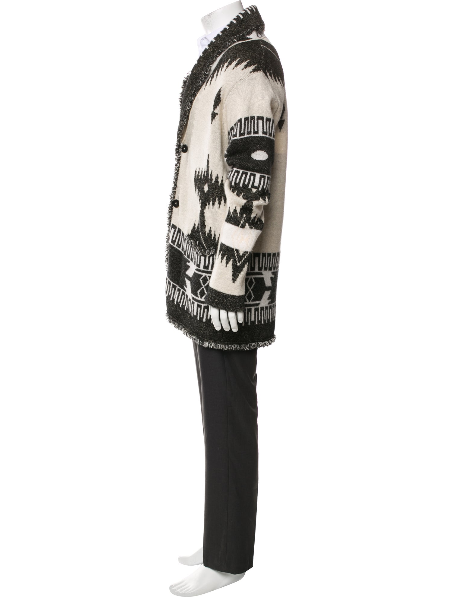 Alanui Cashmere Printed Cardigan