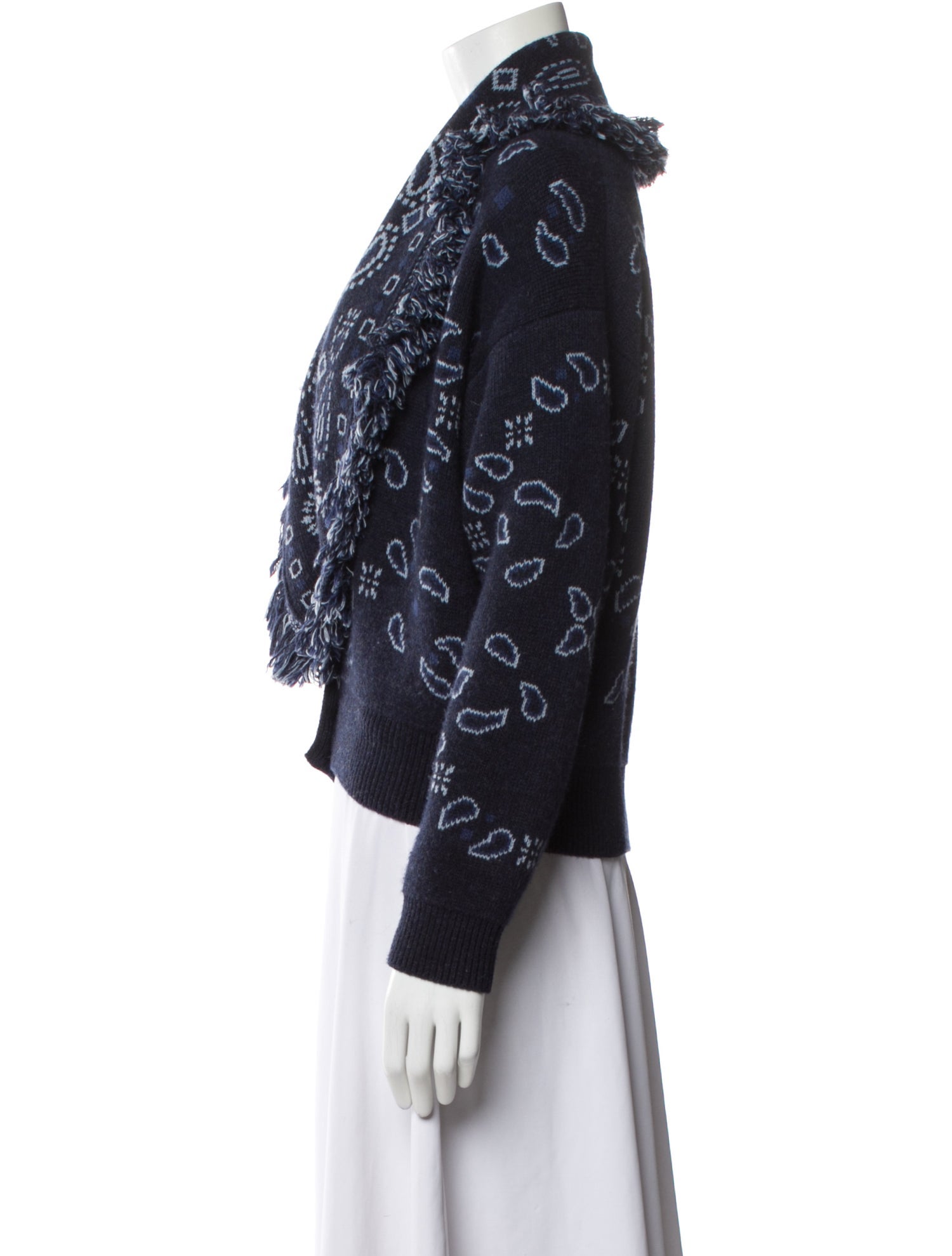Alanui Virgin Wool Printed Evening Jacket