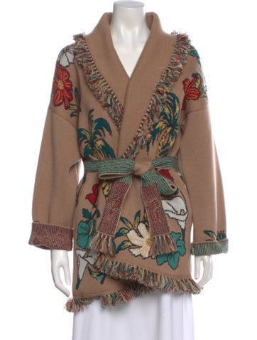 Pre-owned Alanui Cashmere Printed Sweater In Multi