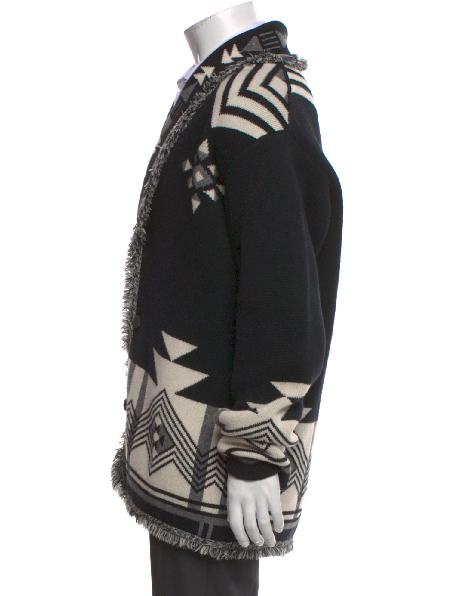 Alanui Wool Patterned Cardigan