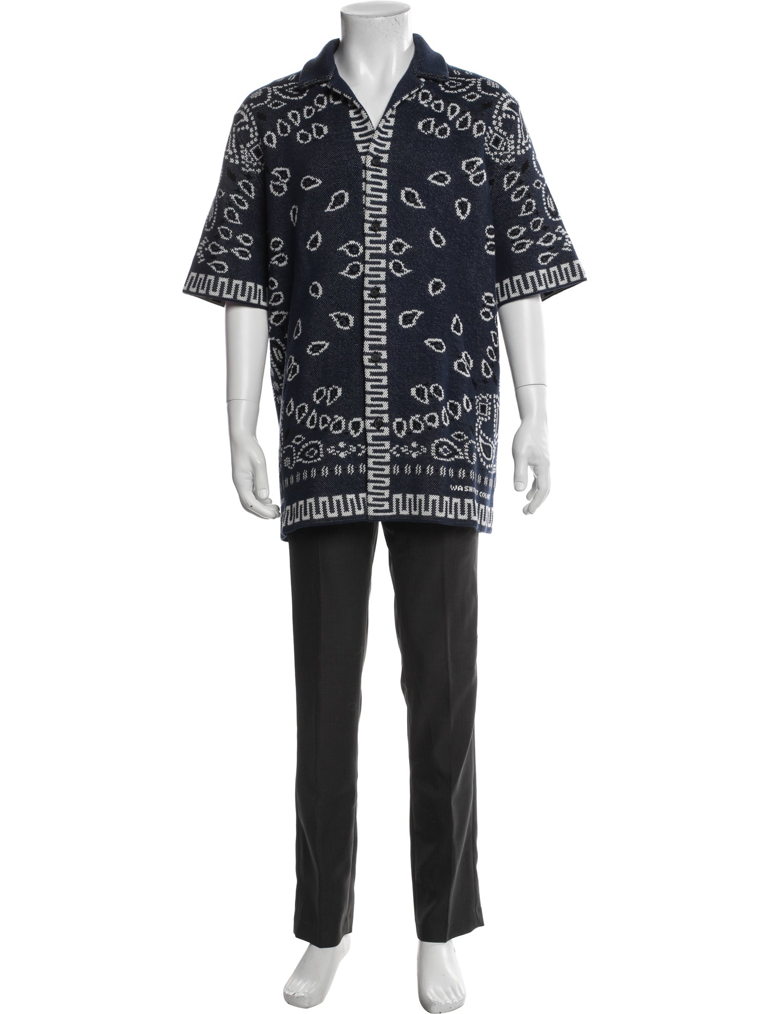 Alanui Graphic Print Turtleneck Cardigan