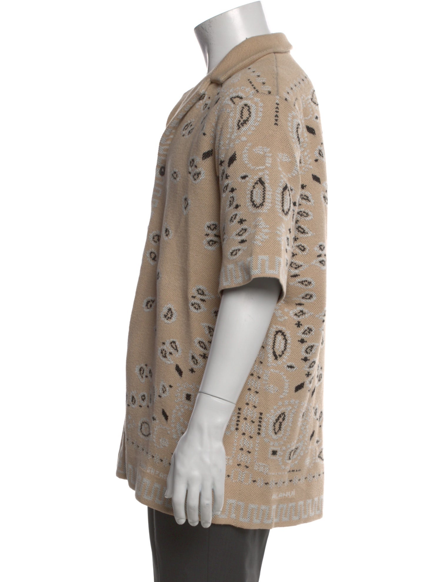 Alanui Printed V-Neck Cardigan