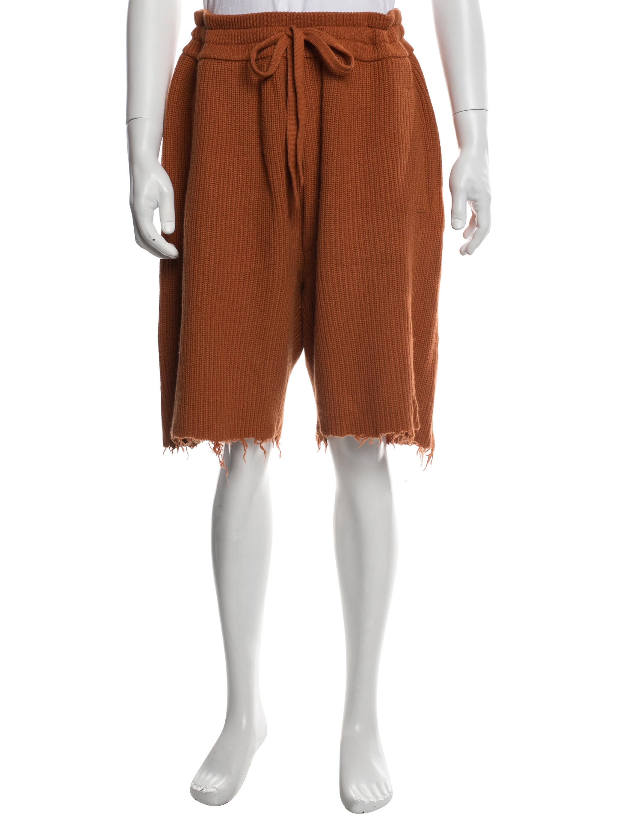 Alanui Cashmere Jogger Shorts