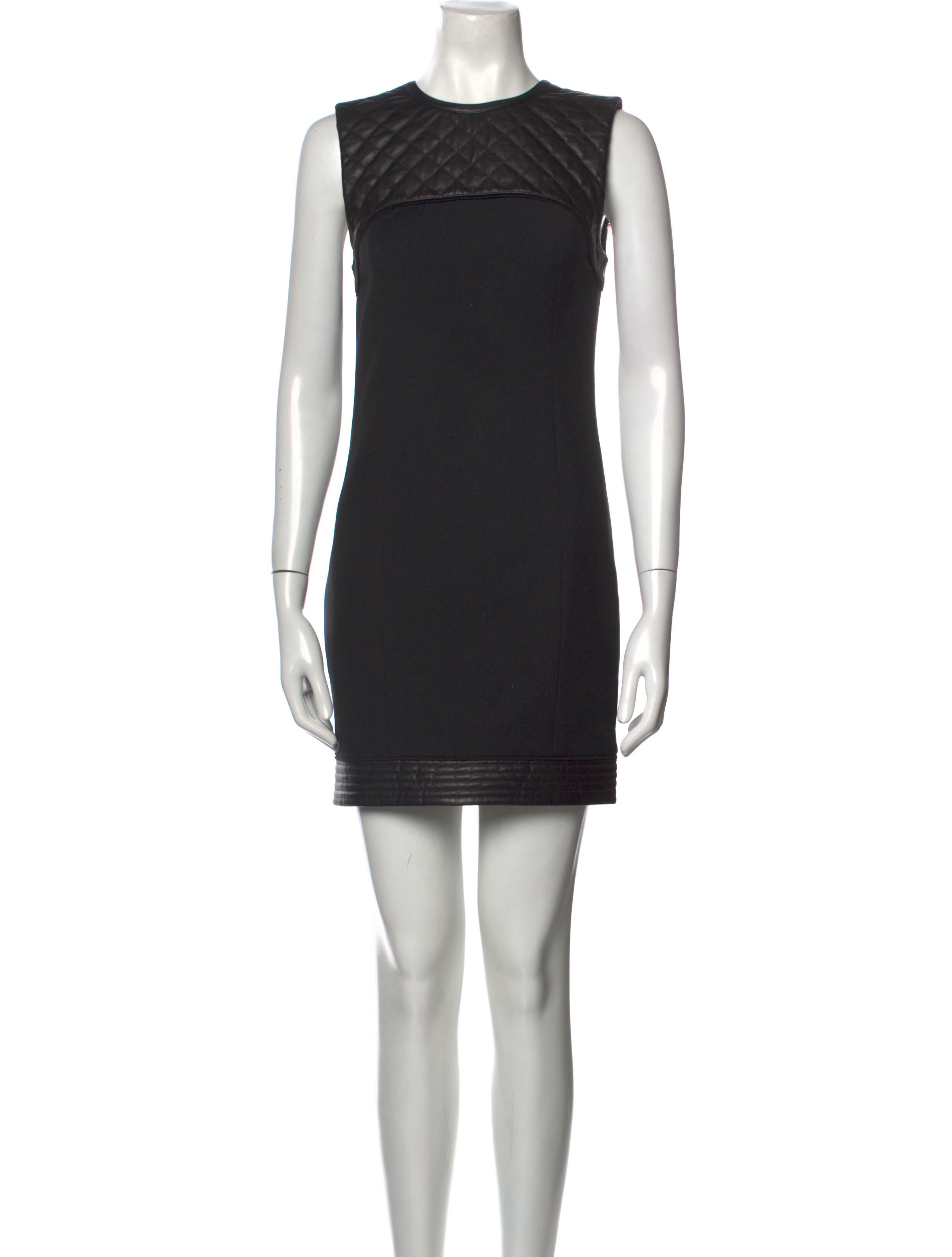 Alexander Wang Crew Neck Mini Dress