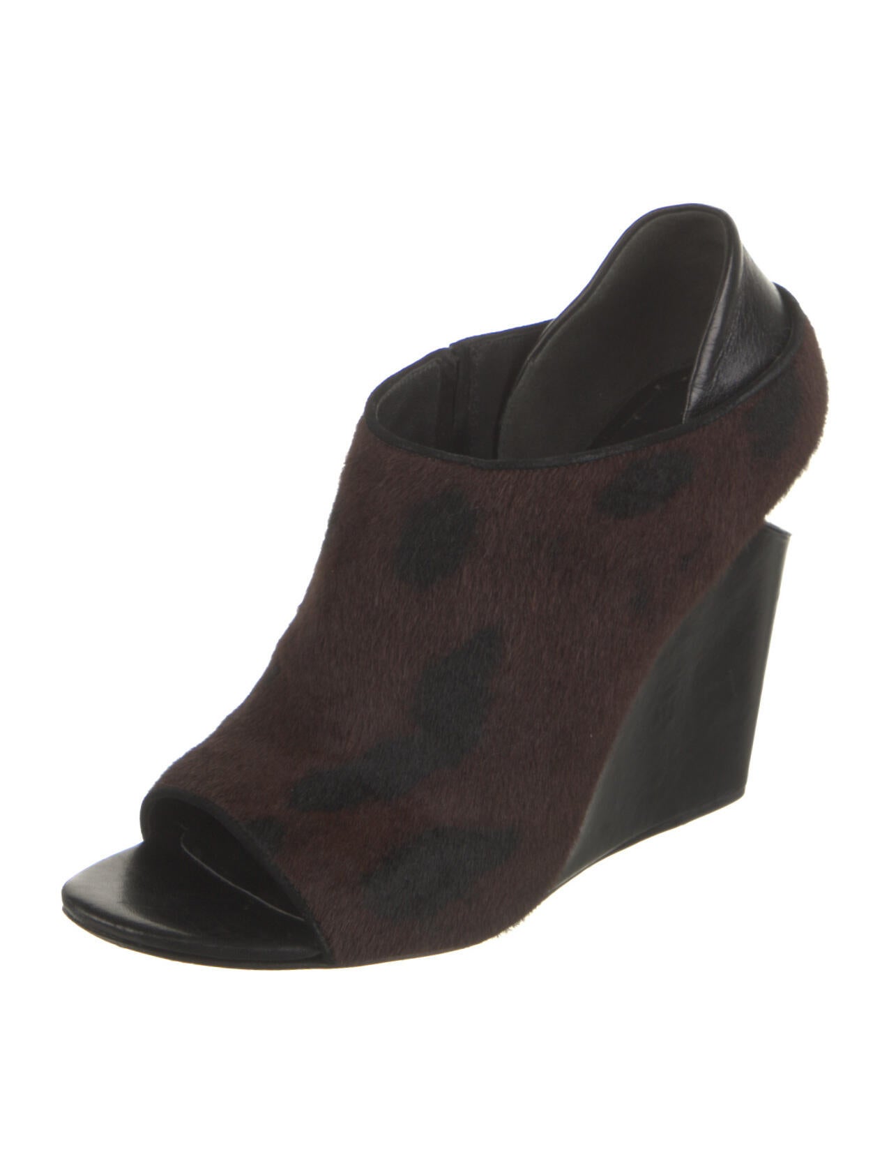 Alexander Wang Ponyhair Slingback Sandals