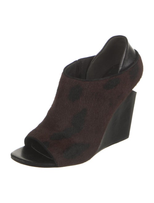 Alexander Wang Ponyhair Slingback Sandals