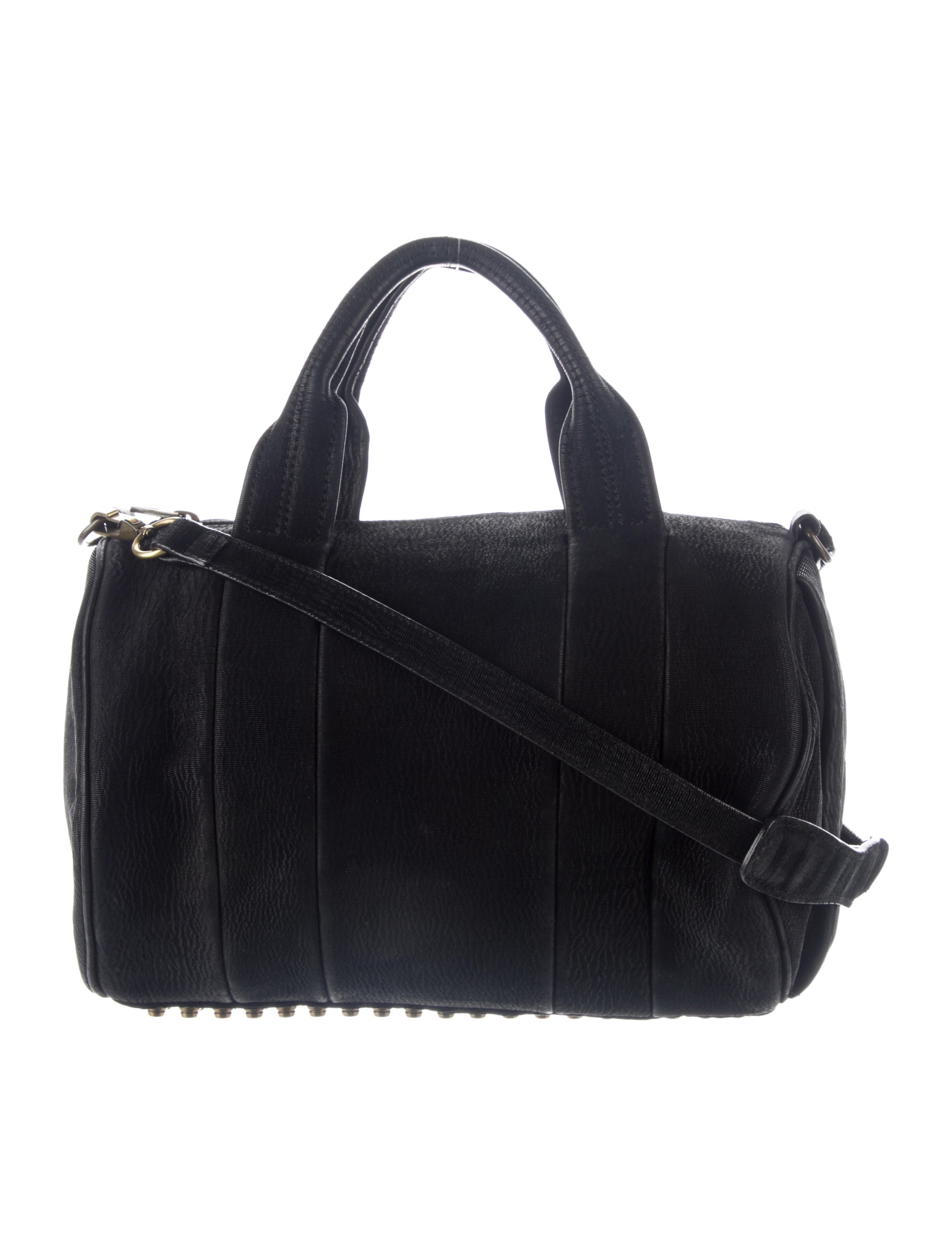 Alexander Wang Suede Handle Bag Black Handle Bags, Handbags