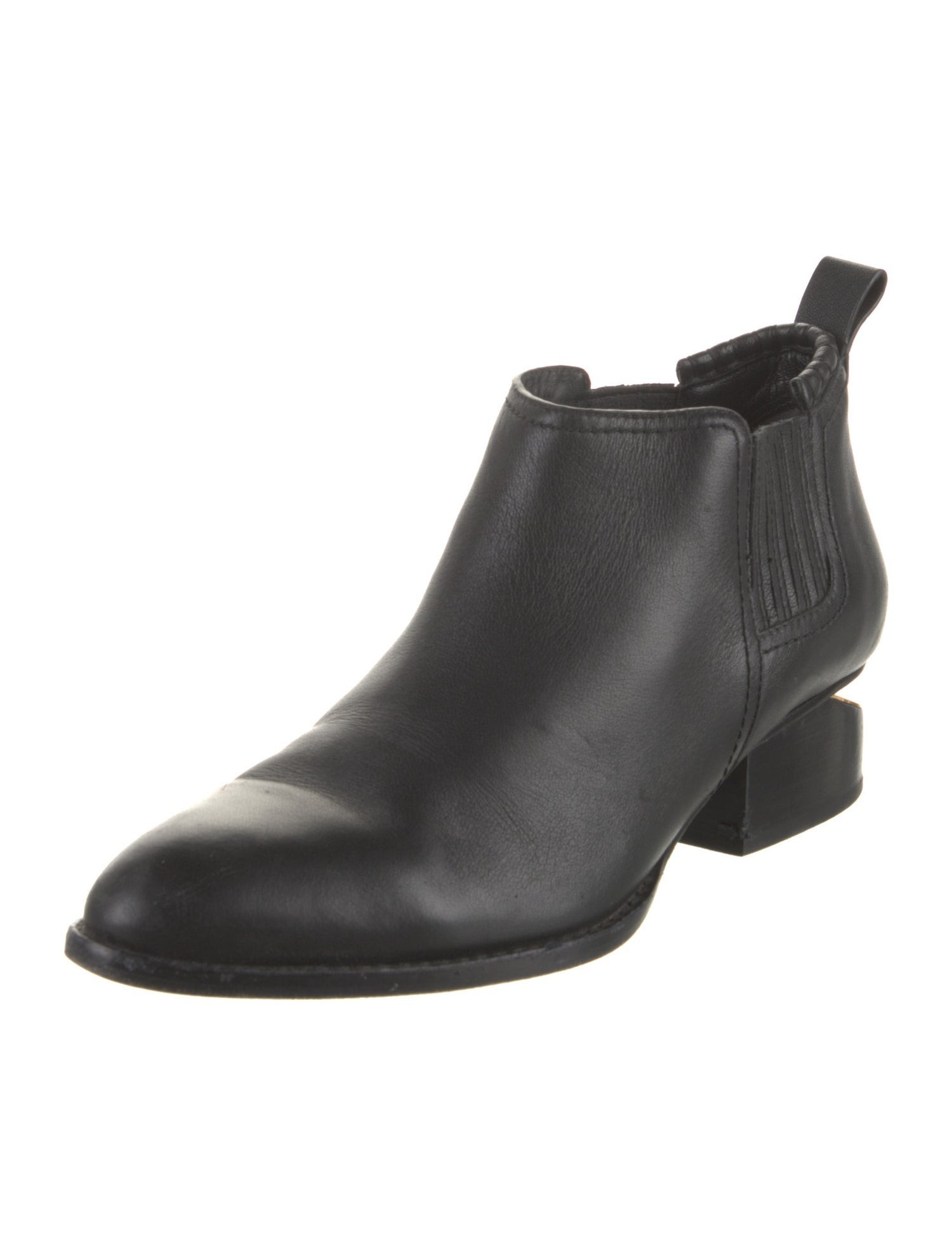 Alexander Wang Leather Lace-Up Boots