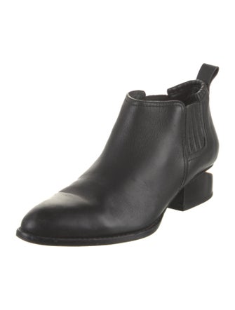 Alexander Wang Leather Lace-Up Boots