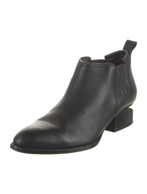 Alexander Wang Leather Lace-Up Boots