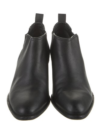 Alexander Wang Leather Lace-Up Boots