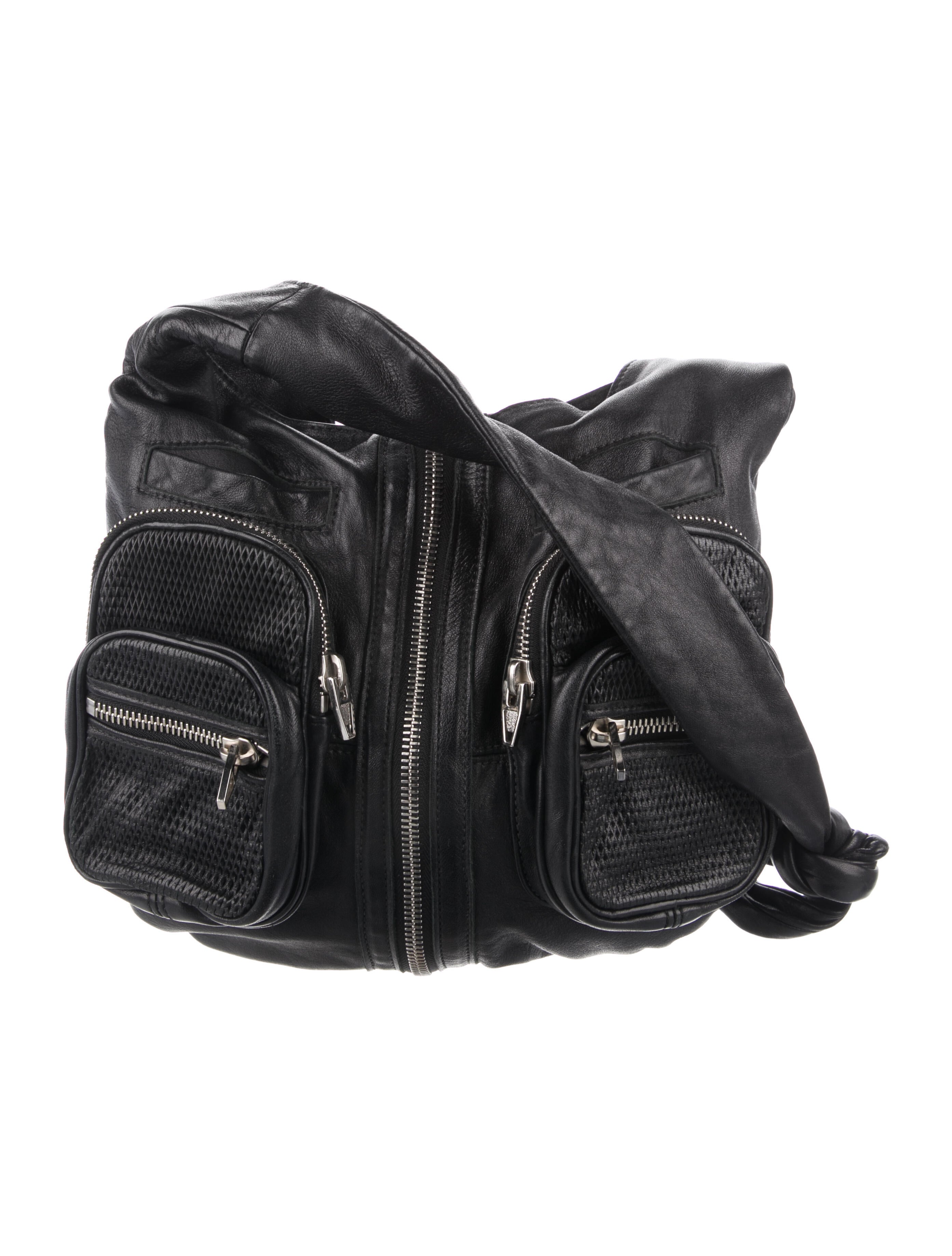 Alexander Wang Donna Leather Hobo - Black Hobos, Handbags