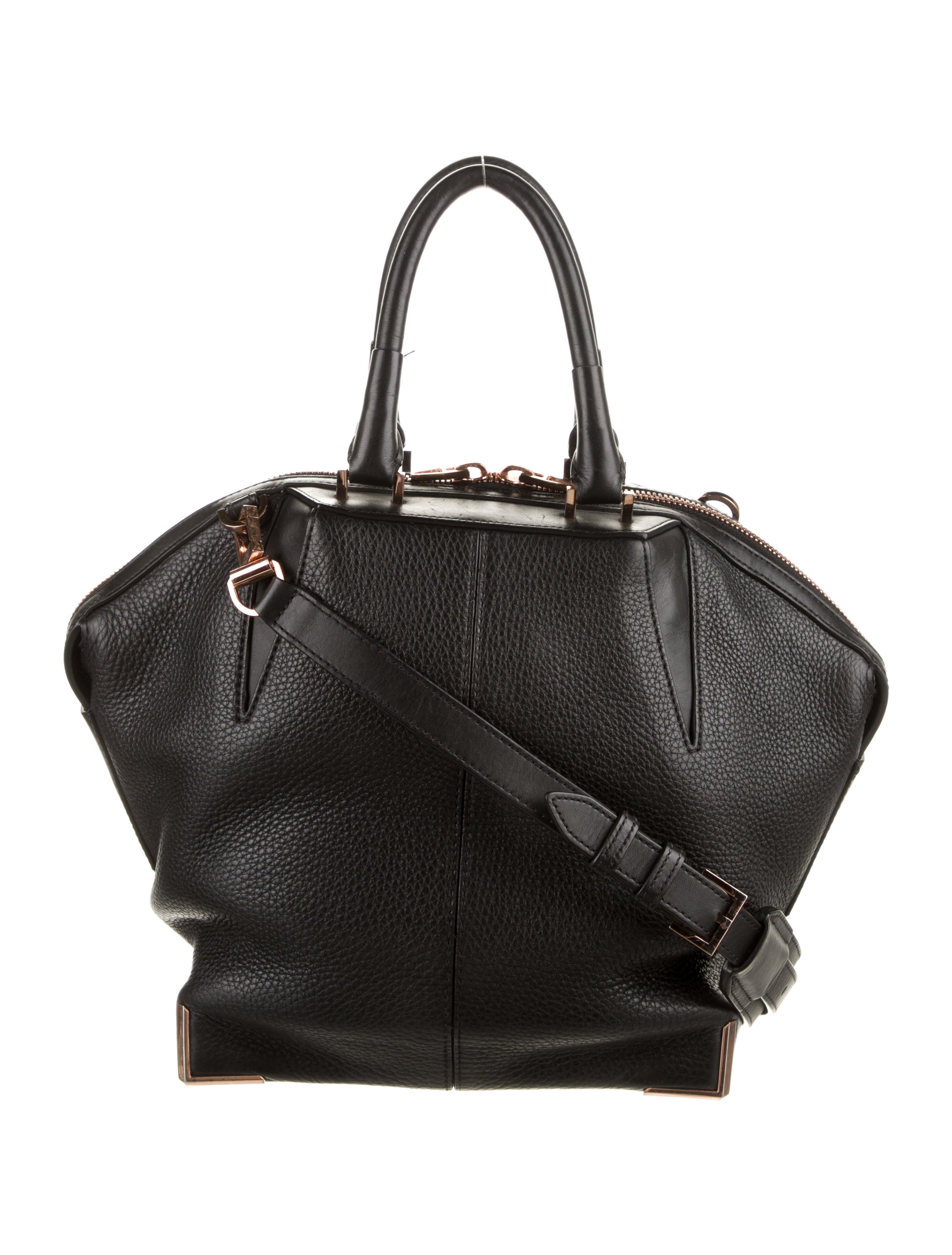 Cuyana Grained Leather Handle Bag Green Handle Bags, Handbags