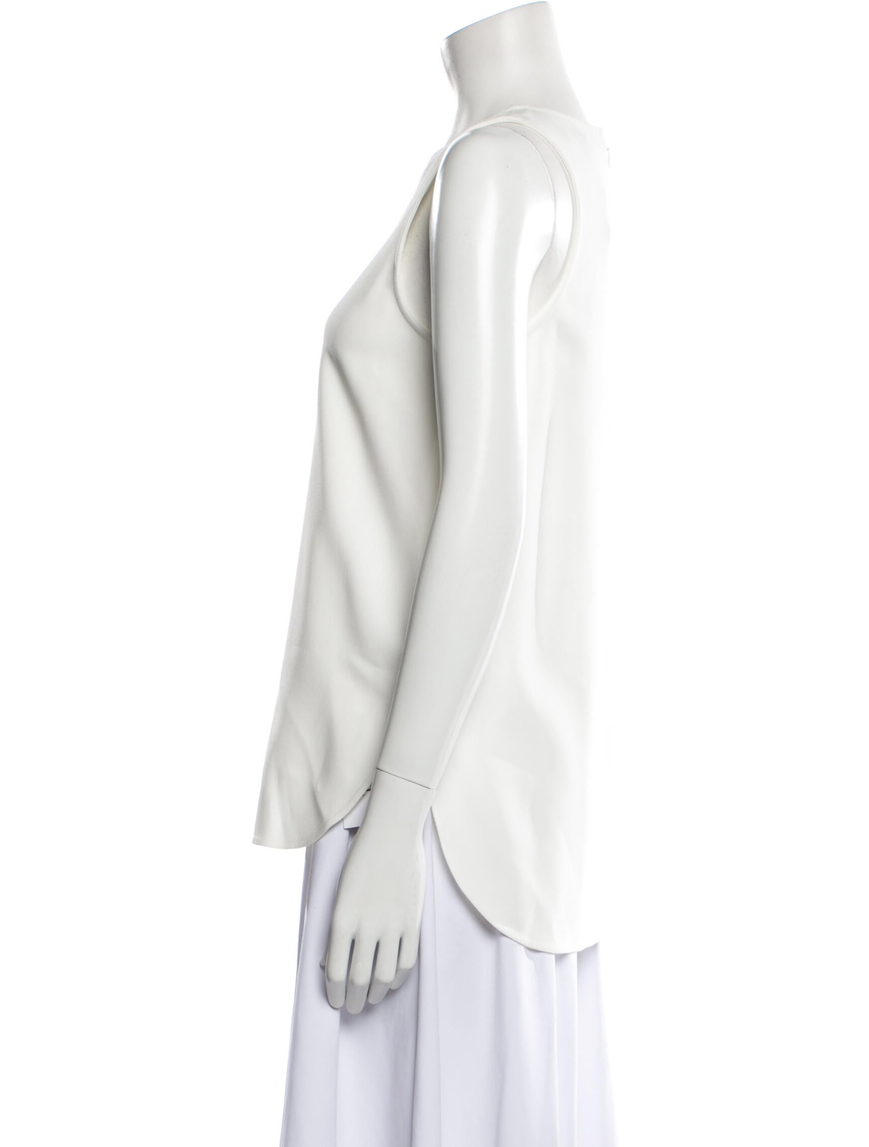 Alexander Wang V-Neck Sleeveless Blouse