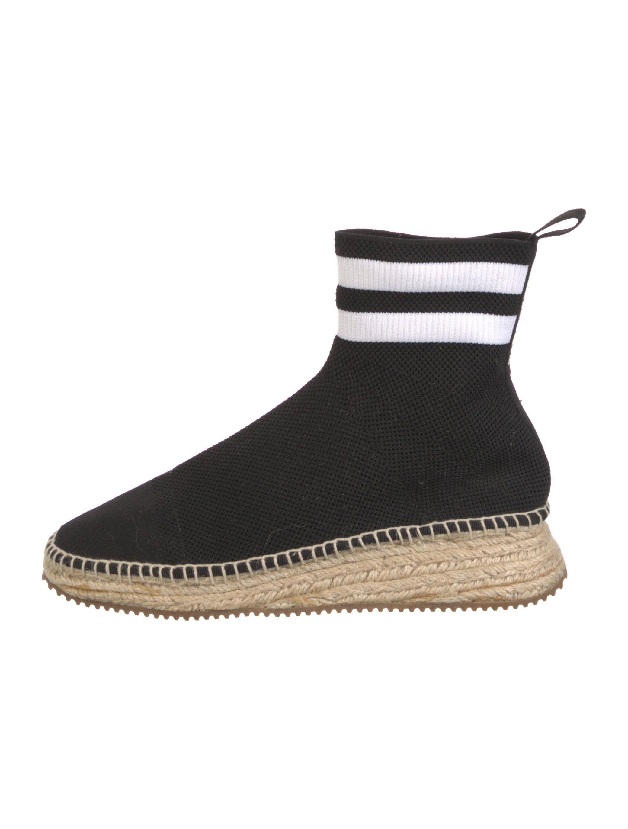 Alexander Wang Striped Sock Sneakers
