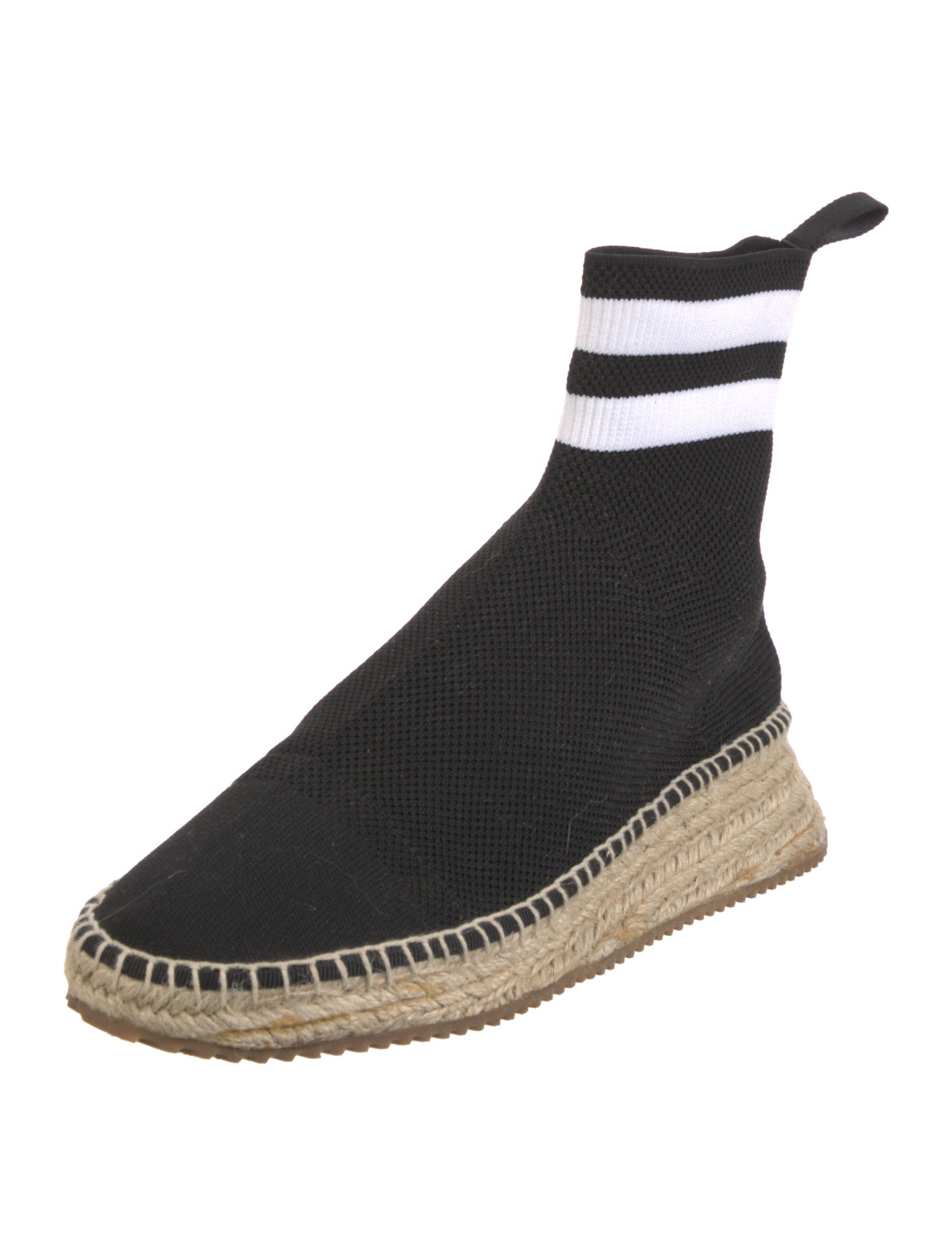 Alexander Wang Striped Sock Sneakers