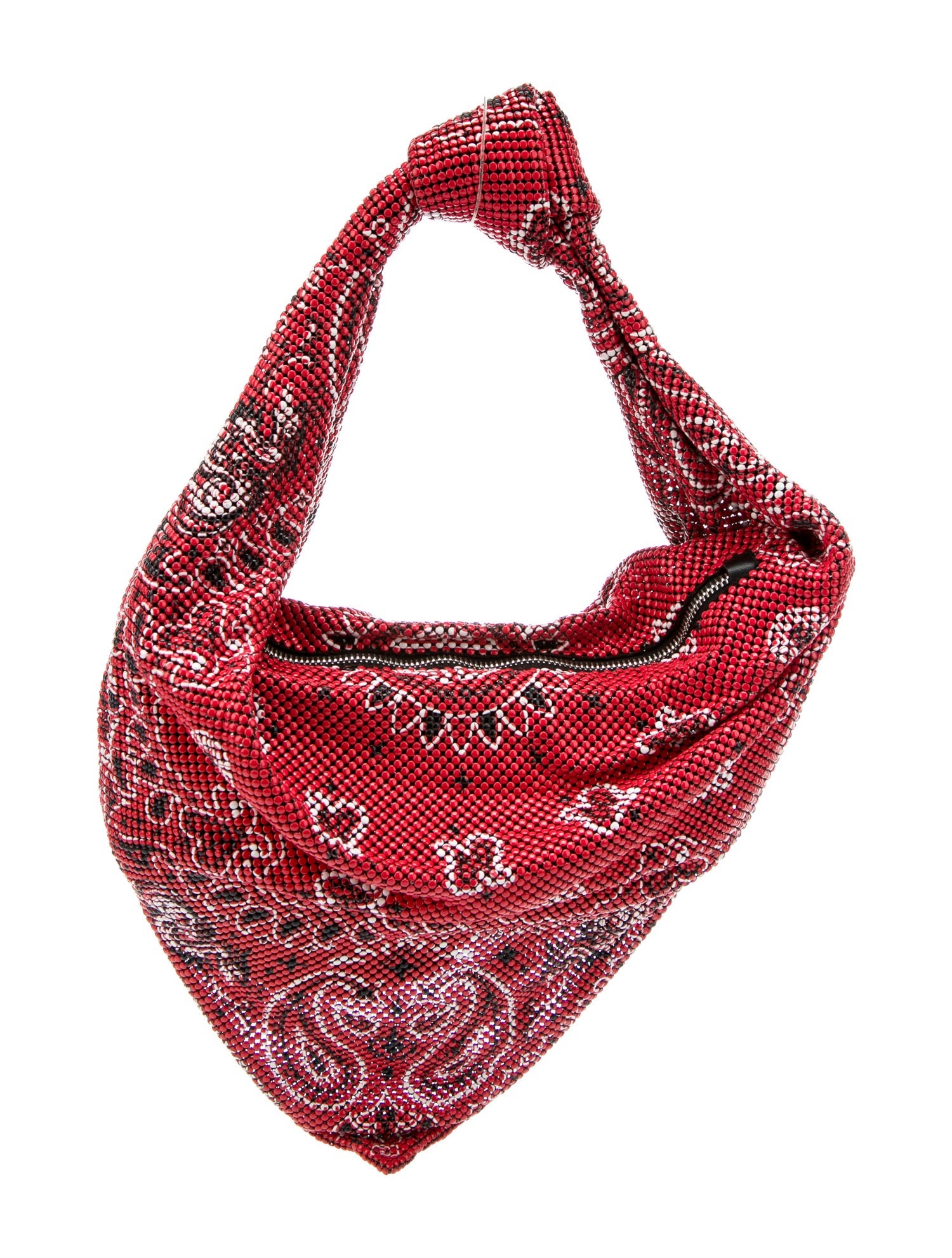 Alexander Wang Metal Patterned Bandana - Red Handle Bags, Handbags