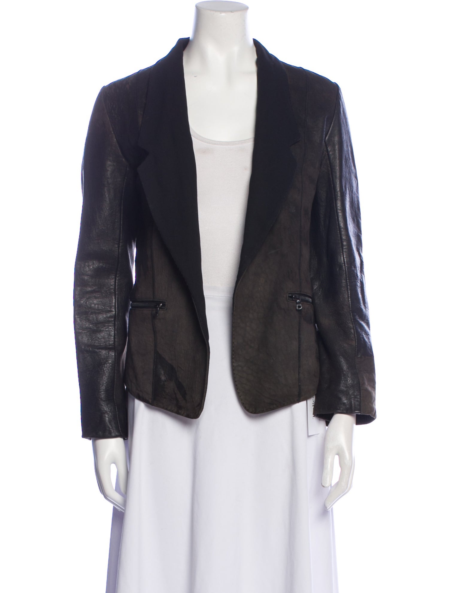 Alexander Wang Leather Blazer