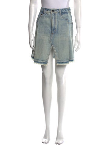 Alexander Wang Skirts Distressed Accents Mini Skirt XS