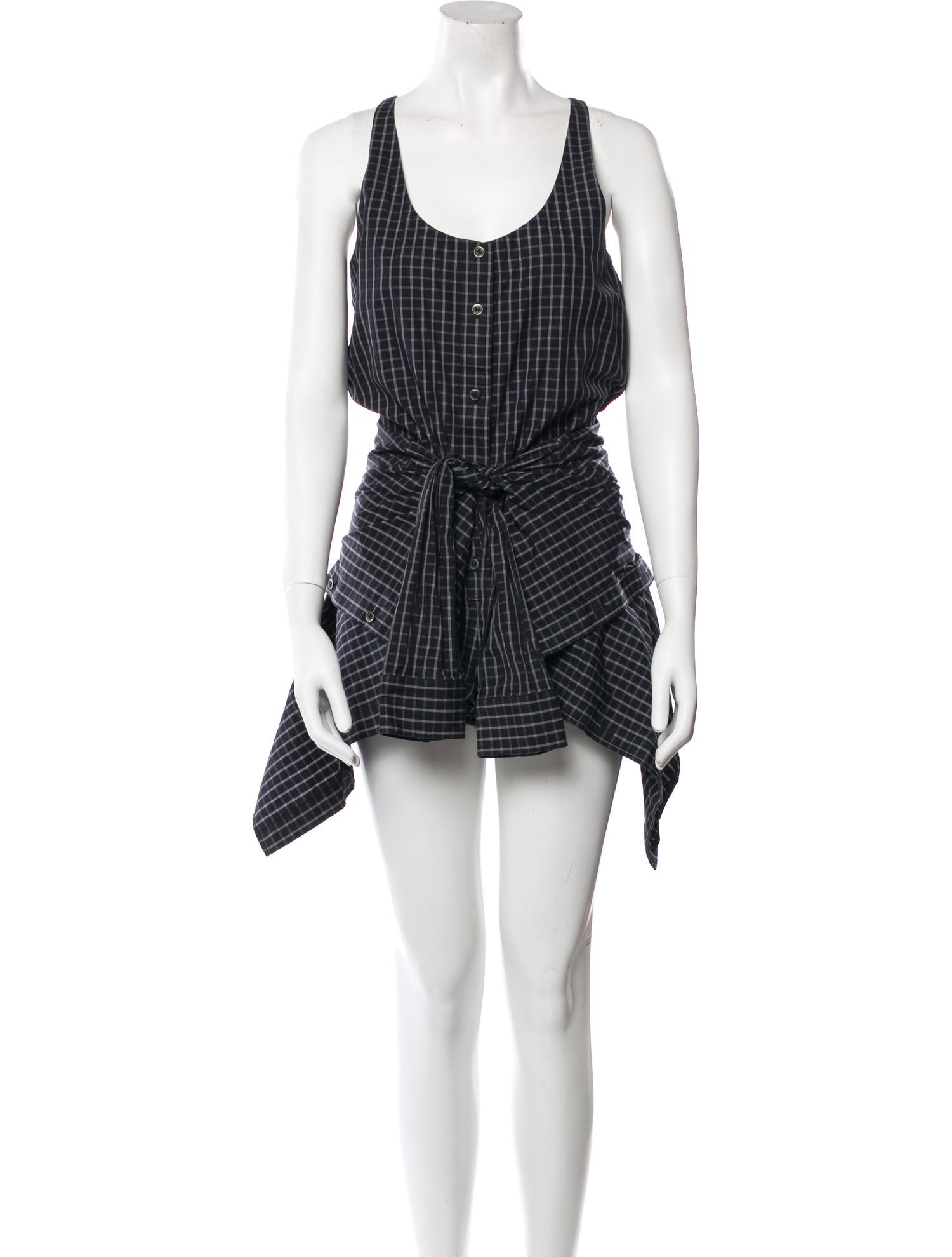 Alexander Wang Scoop Neck Romper