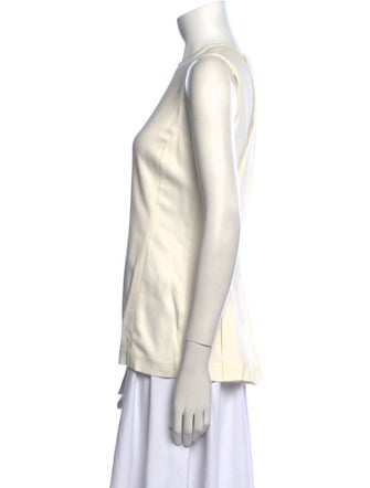 Alexander Wang Crew Neck Sleeveless Top